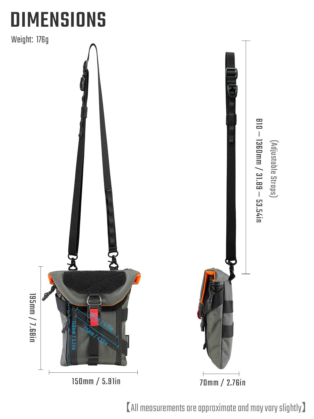 EXT14 Multi-Functional Travel Document & EDC Organize