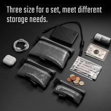 Storage A5 EDC Storage Pouch Set (BLACK)