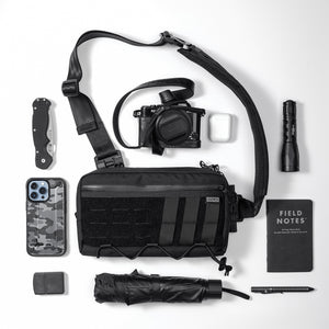 Cache L3 EDC Shoulder Bag （BLACK）
