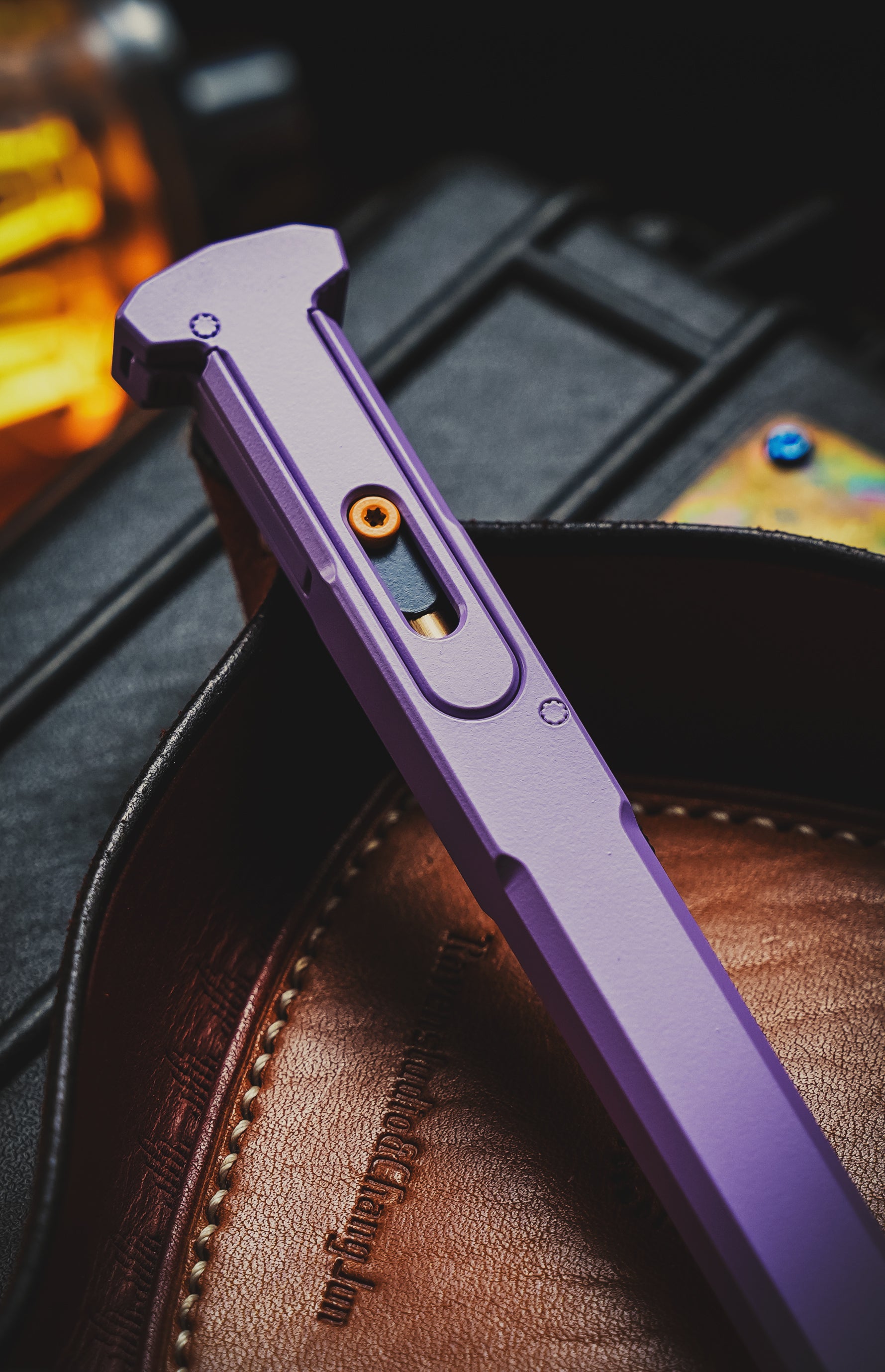 TActuator12 Limited Edition Tactical Pen(Sunset Purple)