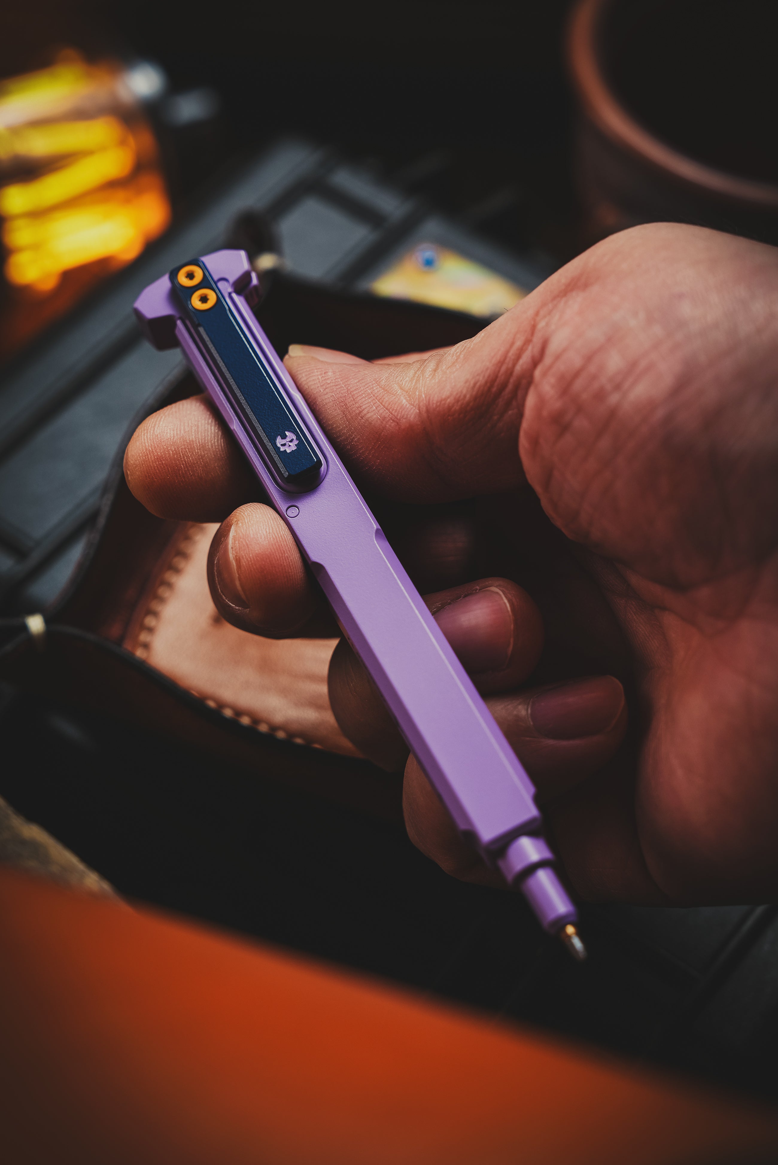TActuator12 Limited Edition Tactical Pen(Sunset Purple)
