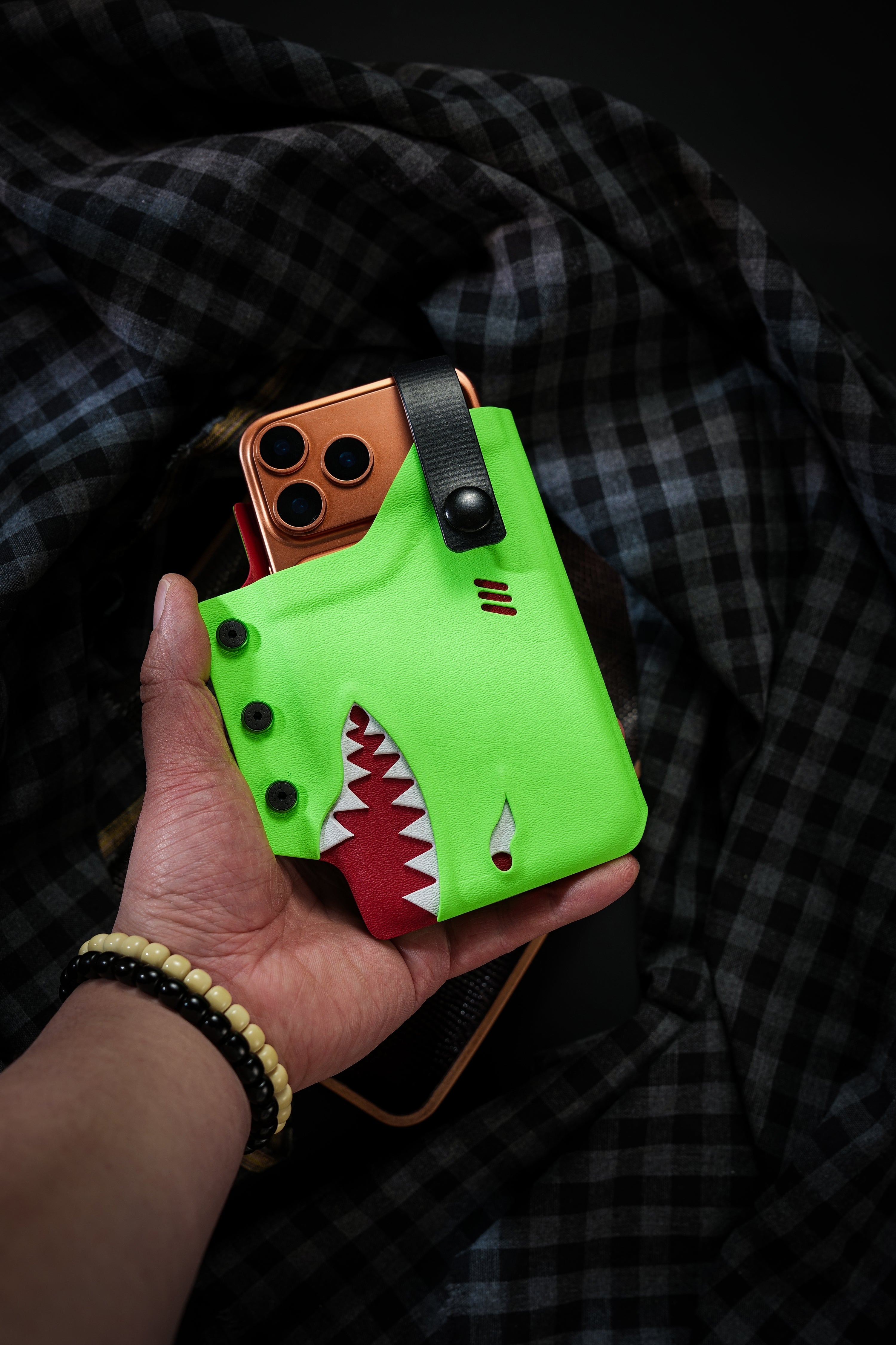 Shark Phone Case for iPhone 17 Pro & iPhone 17 Pro Max (Craftsman Handmade, ships in 60 days）