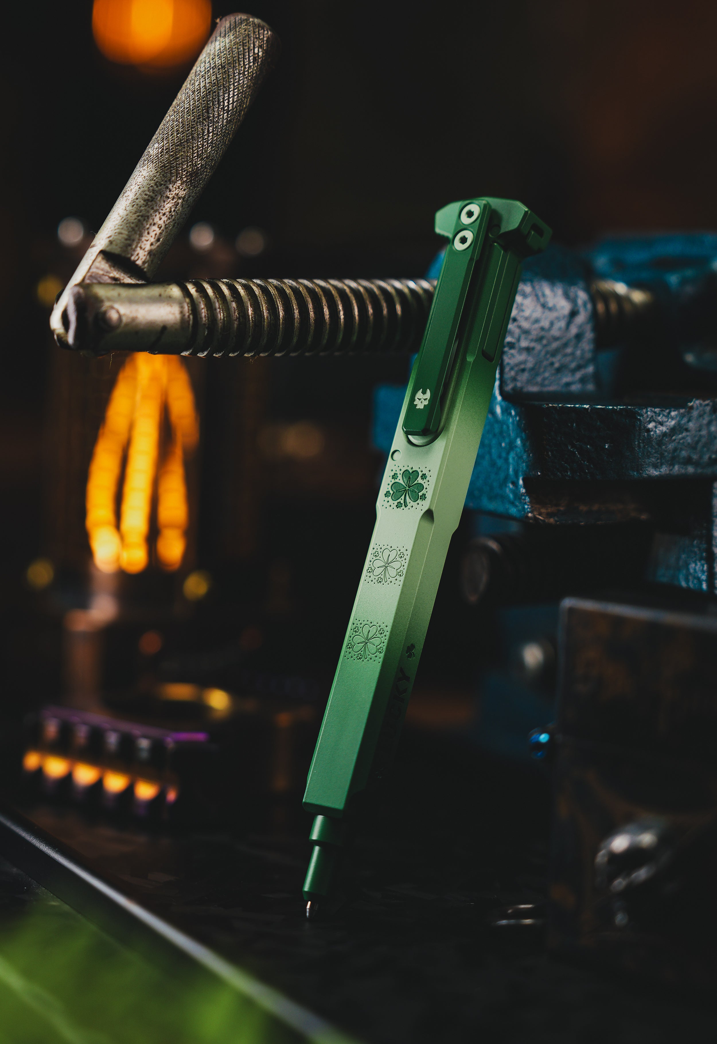 TActuator12 Lucky Shamrock Limited Edition Tactical Pen