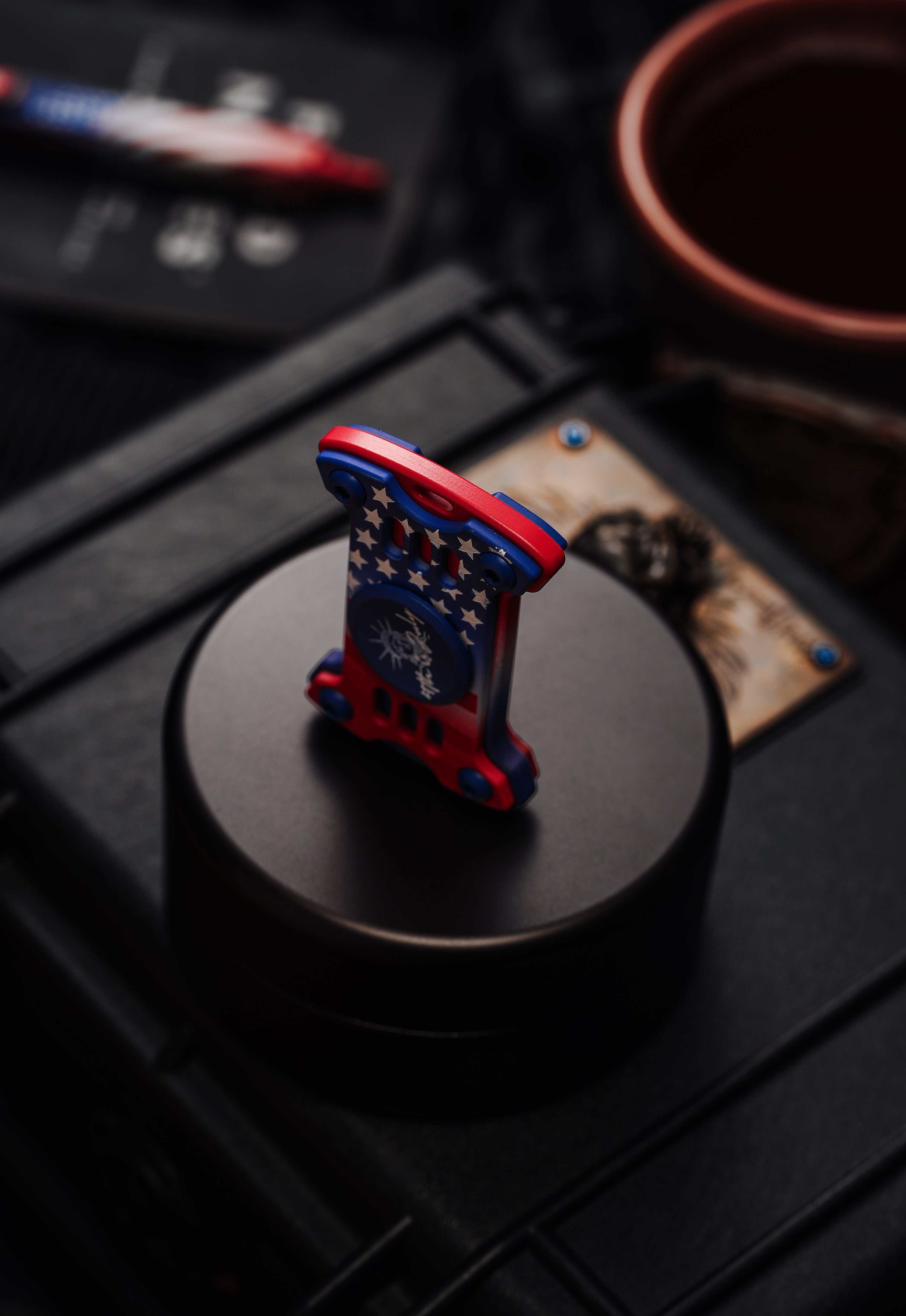 TACTICAL GEEK × CooYoo "Old Glory" 4th of July Hammerhead Fidget Spinner