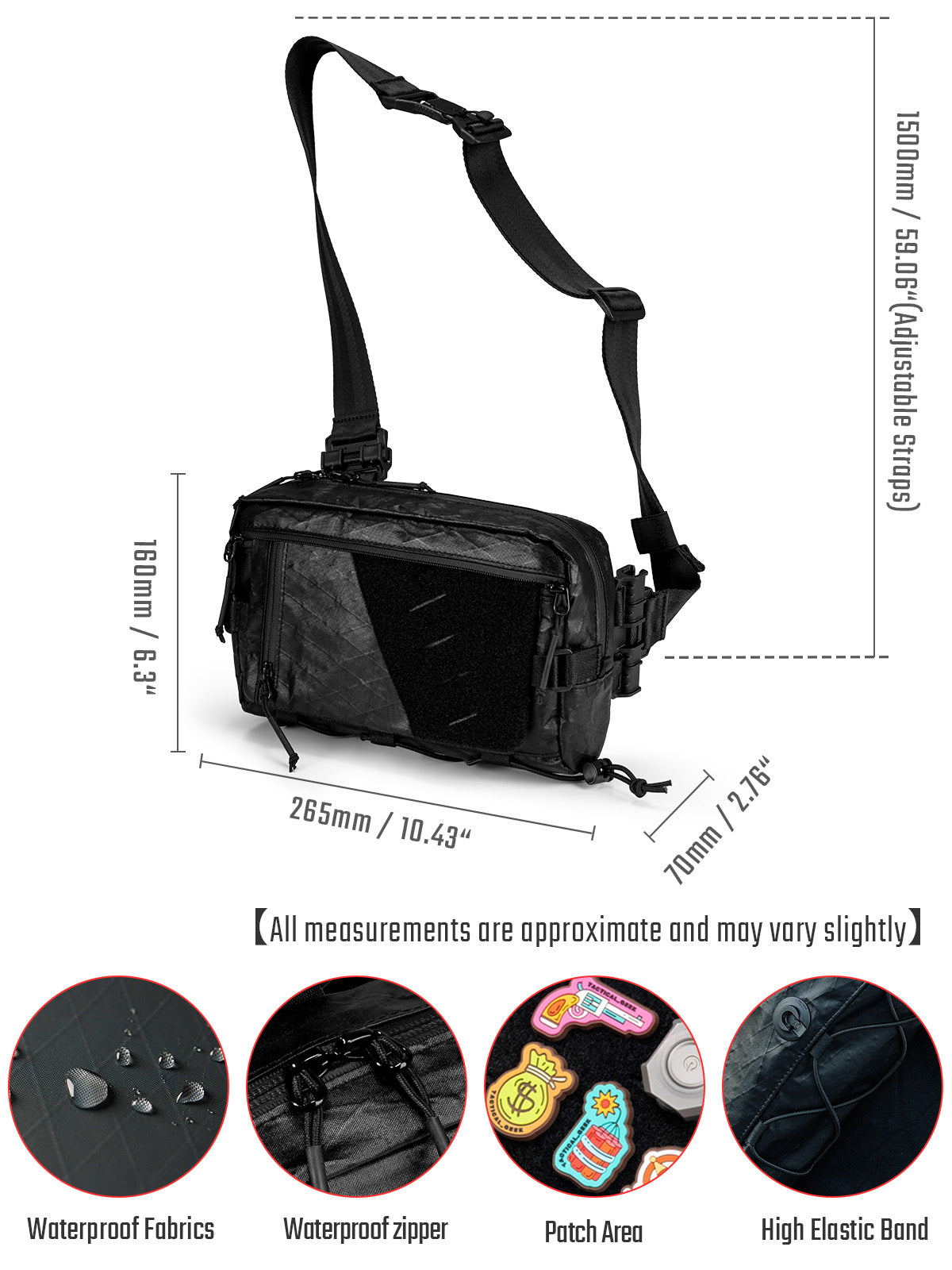 Cache L6 EDC Shoulder Bag- As Featured on Kickstarter