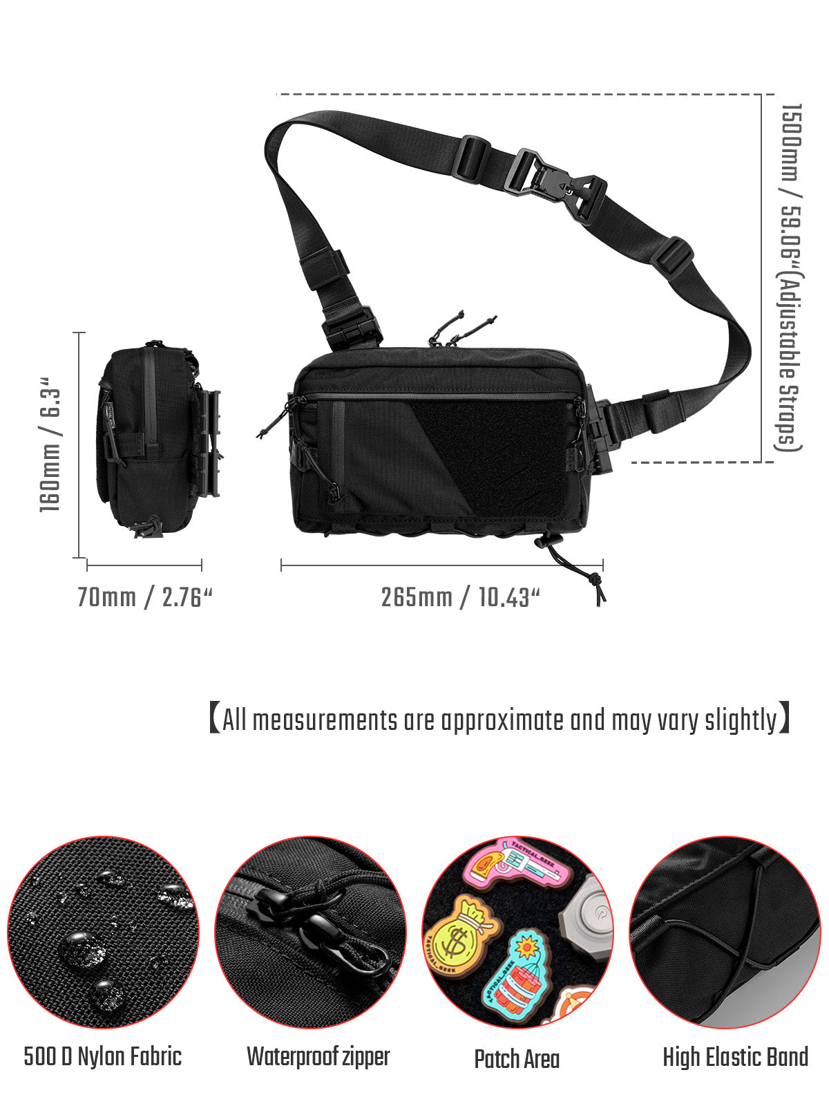 Borsa a tracolla Cache L6 EDC – In evidenza su Kickstarter