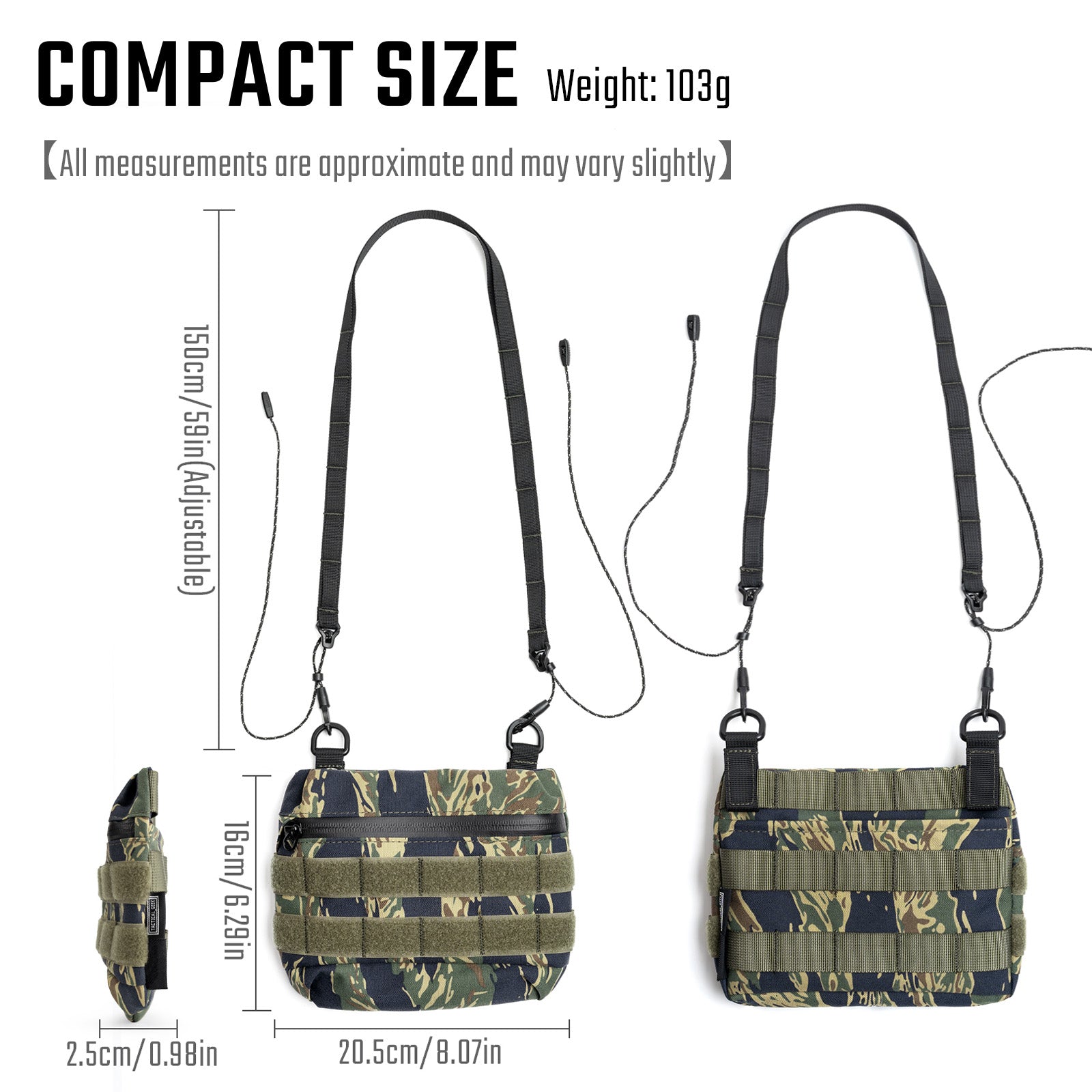 キャッシュ L2 EDC バッグ (ブラック)