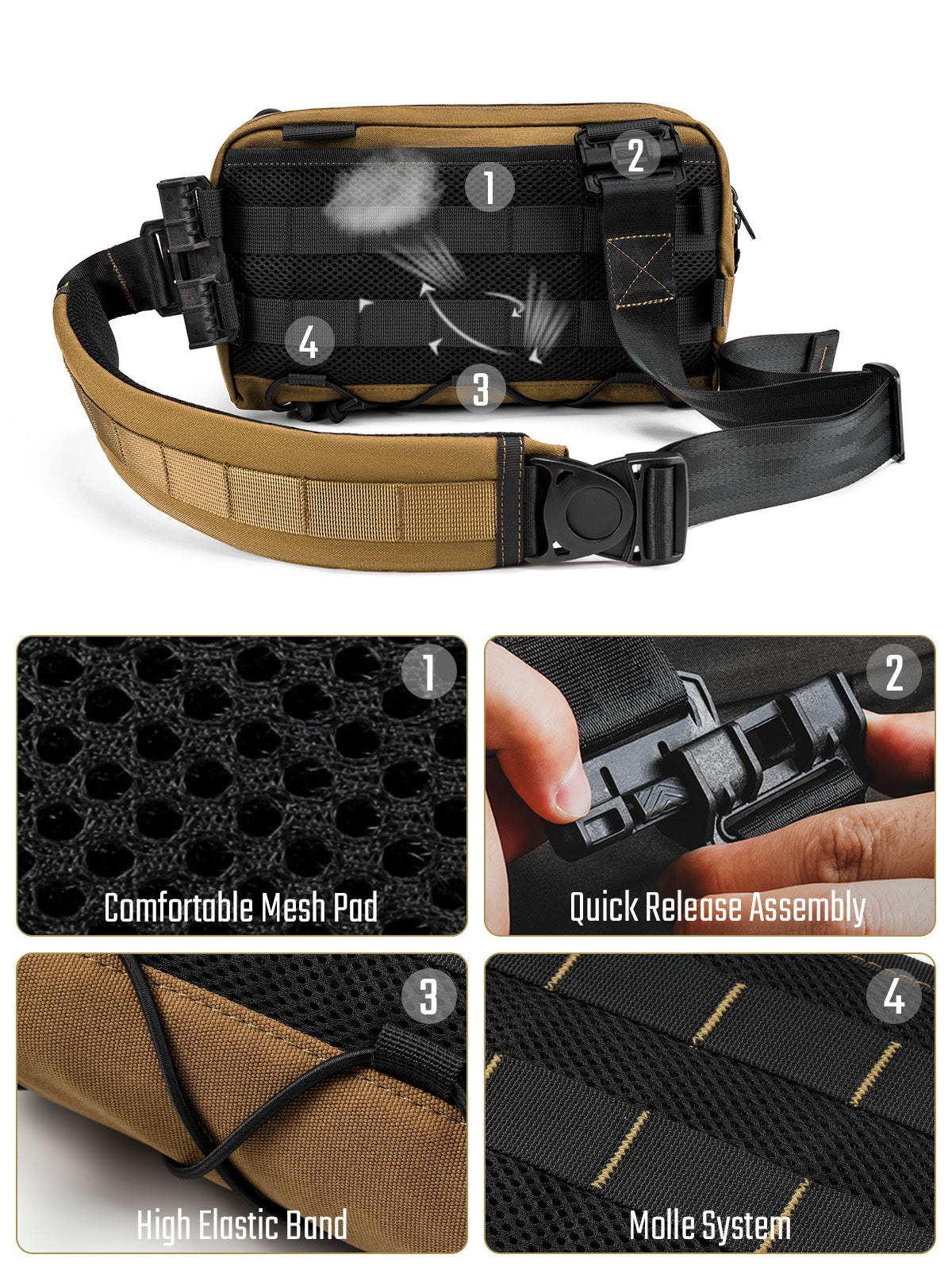 Cache L3C EDC Shoulder Bag