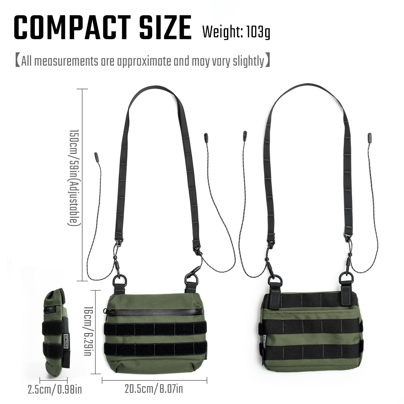 キャッシュ L2 EDC バッグ (ブラック)