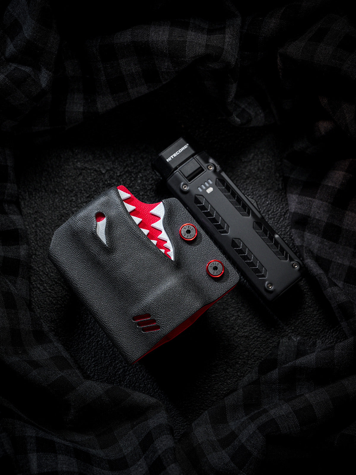 TX26 Flashlight Sheath for Nitecore EDC09(Craftsman Handmade, ships in
