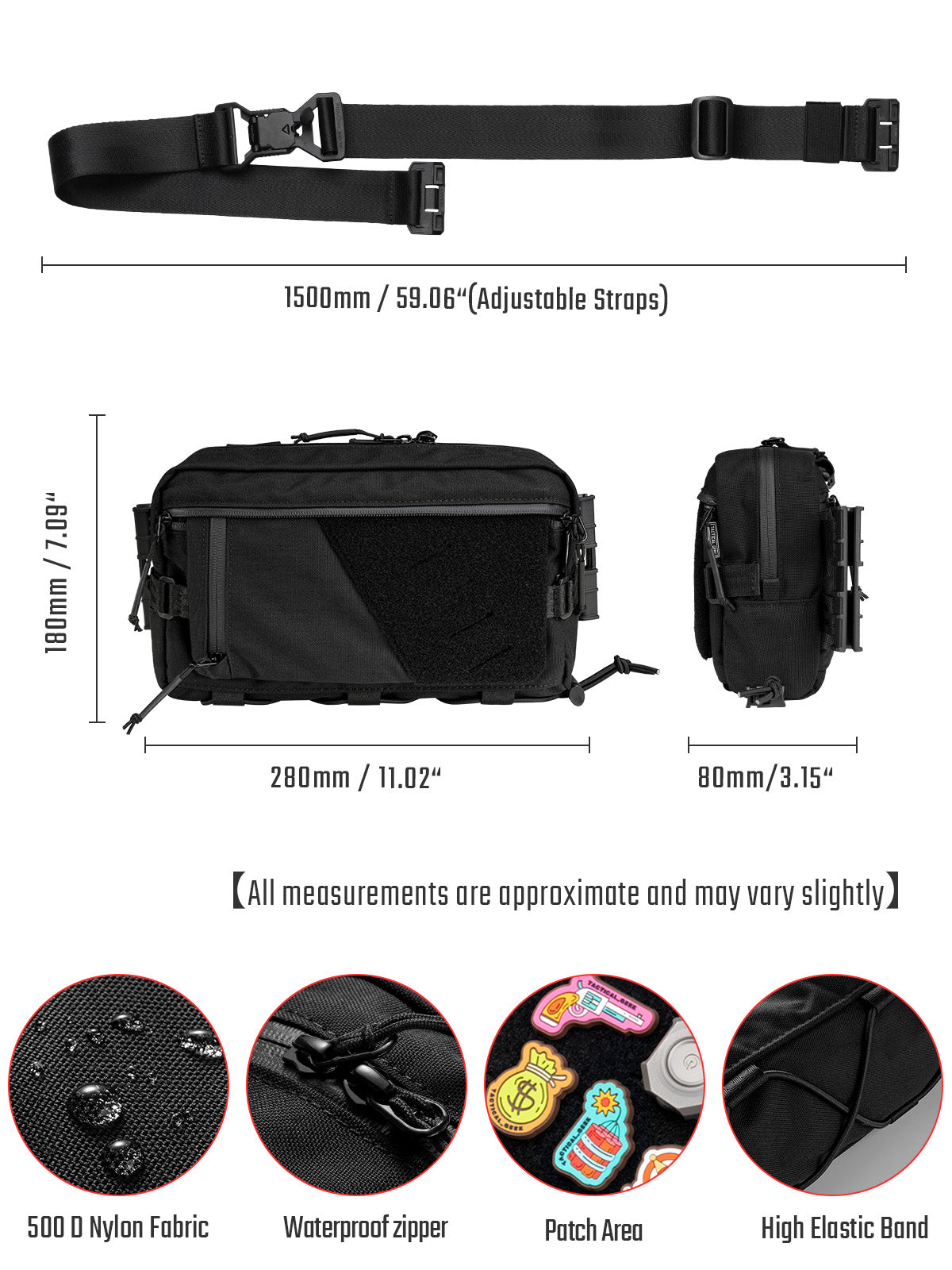 Cache L6 EDC Shoulder Bag- As Featured on Kickstarter