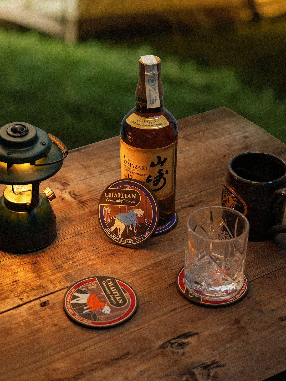 CHAI TIAN 3rd Anniversary Limited Edition Magnetic Silicone Coasters