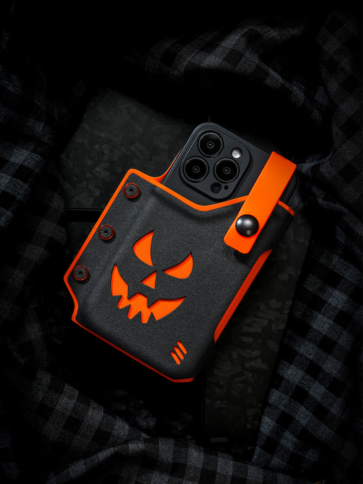 TacticalGeek Pumpkin Slash Phone Case for iPhone 17 Pro & iPhone