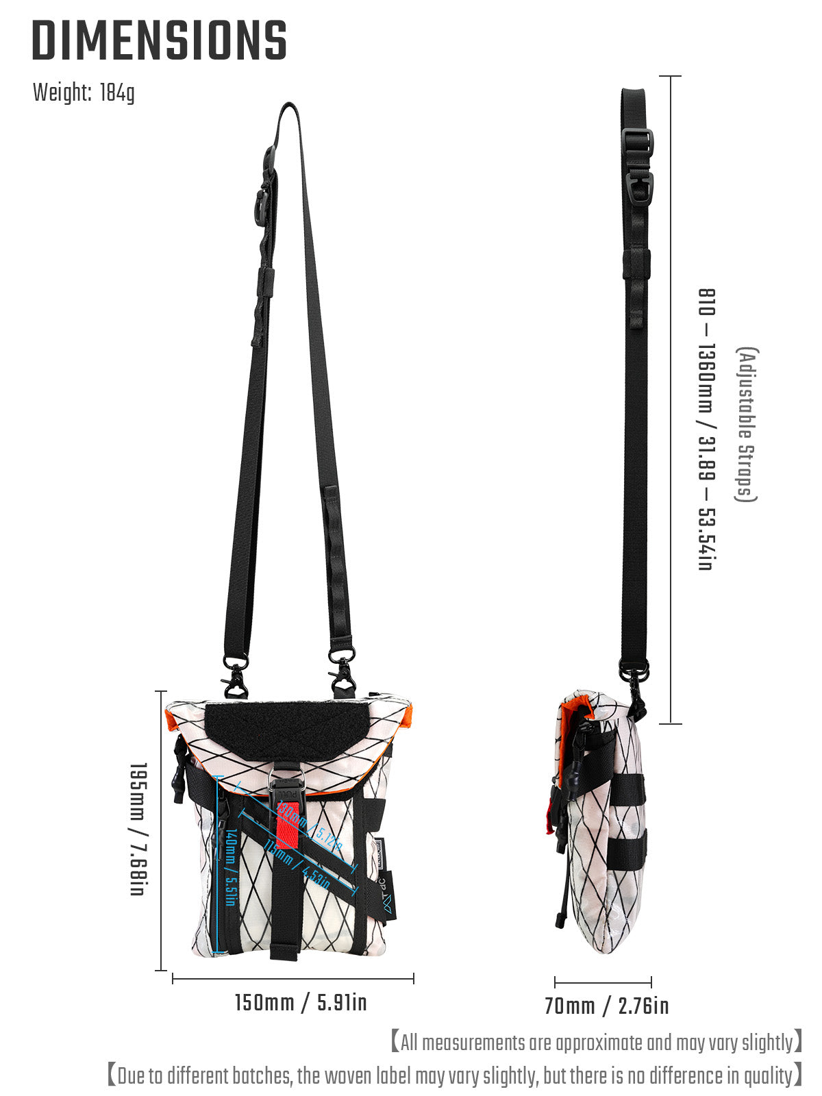 EXT14 Multi-Functional Travel Document & EDC Organize（X-PAC）Early bird pre-sale, 30 days