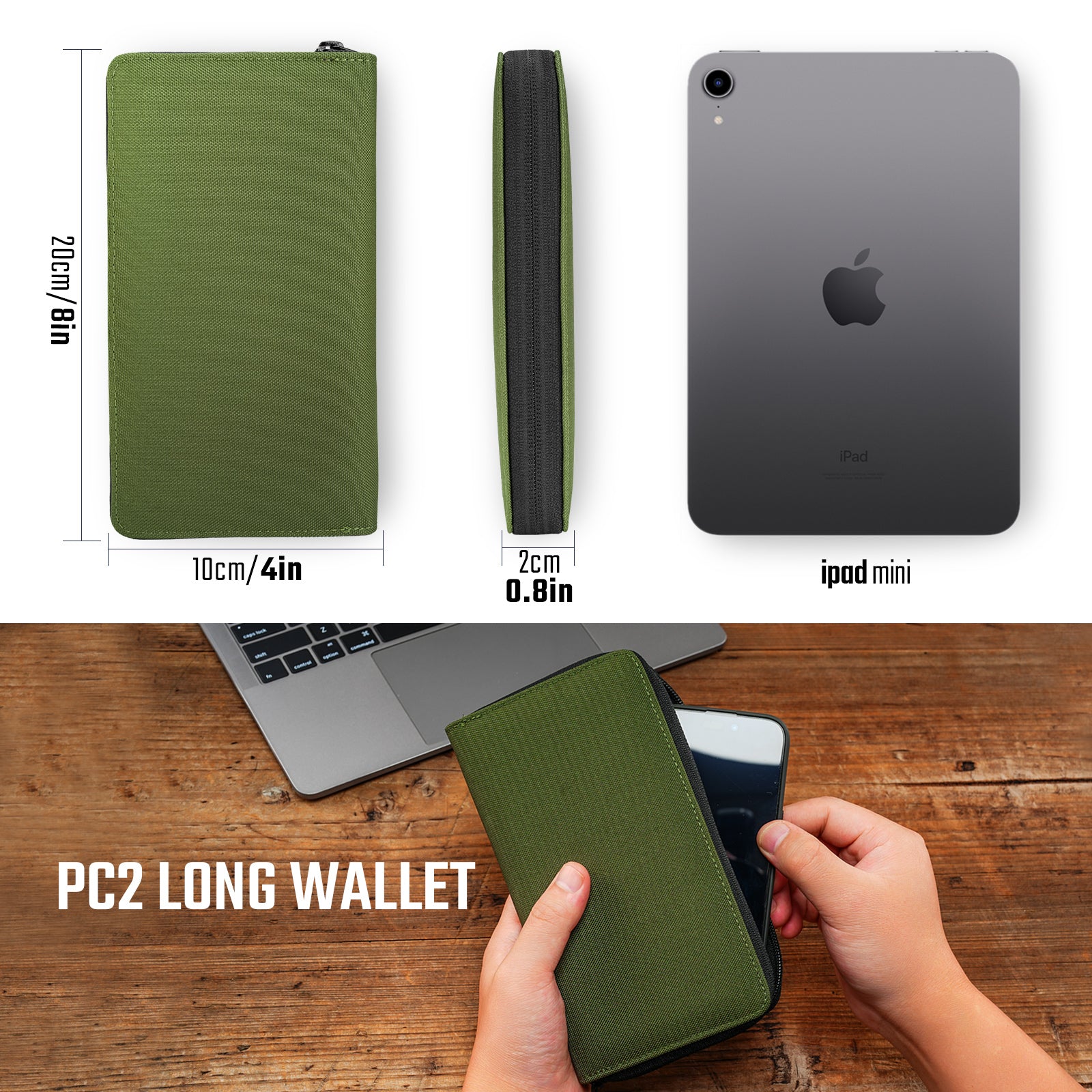 PC2 Long Wallet (GREEN)