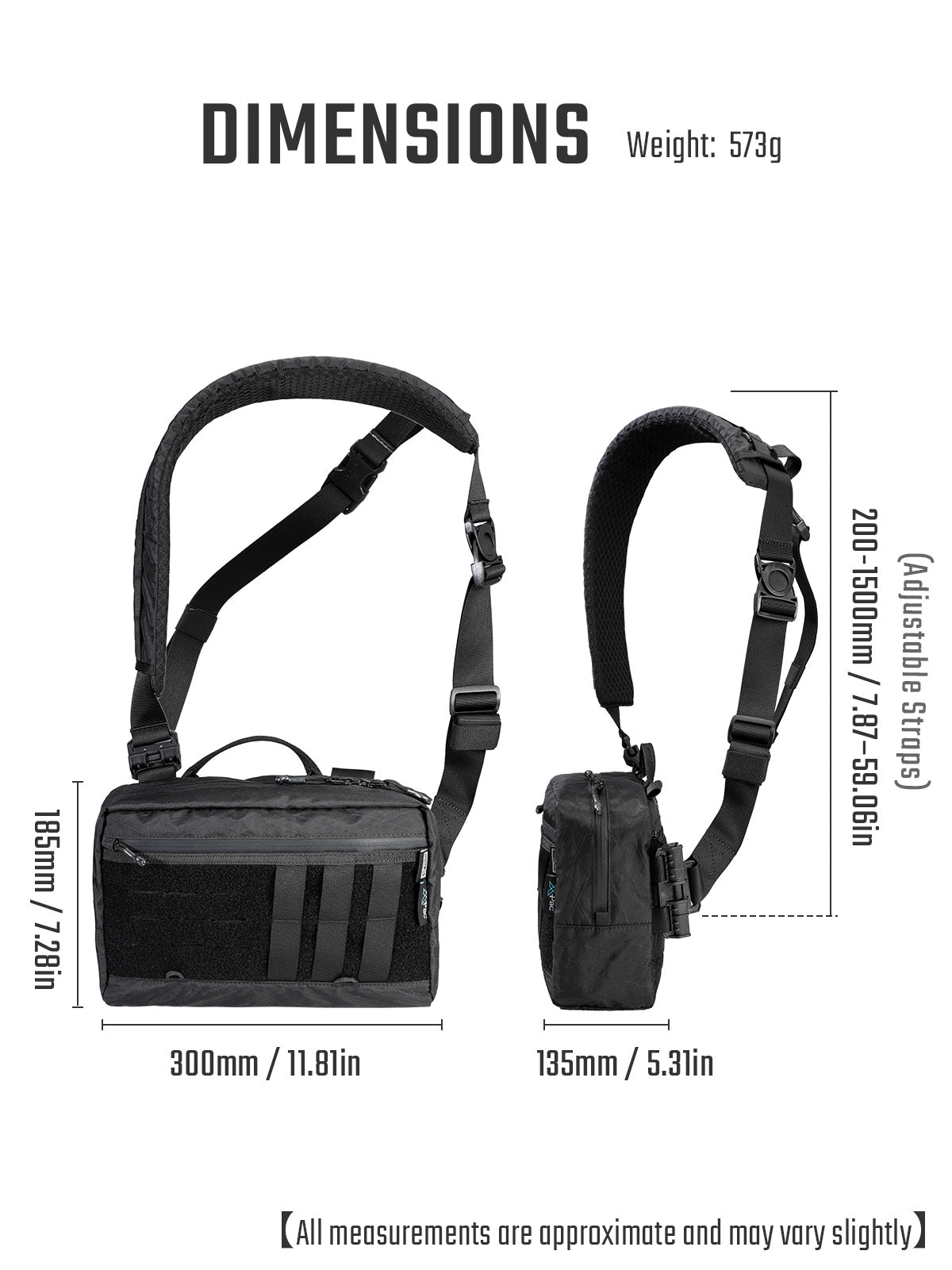 Cache L3 PRO Outdoors Shoulder Bag(X-PAC) - As Featured on Kickstarter