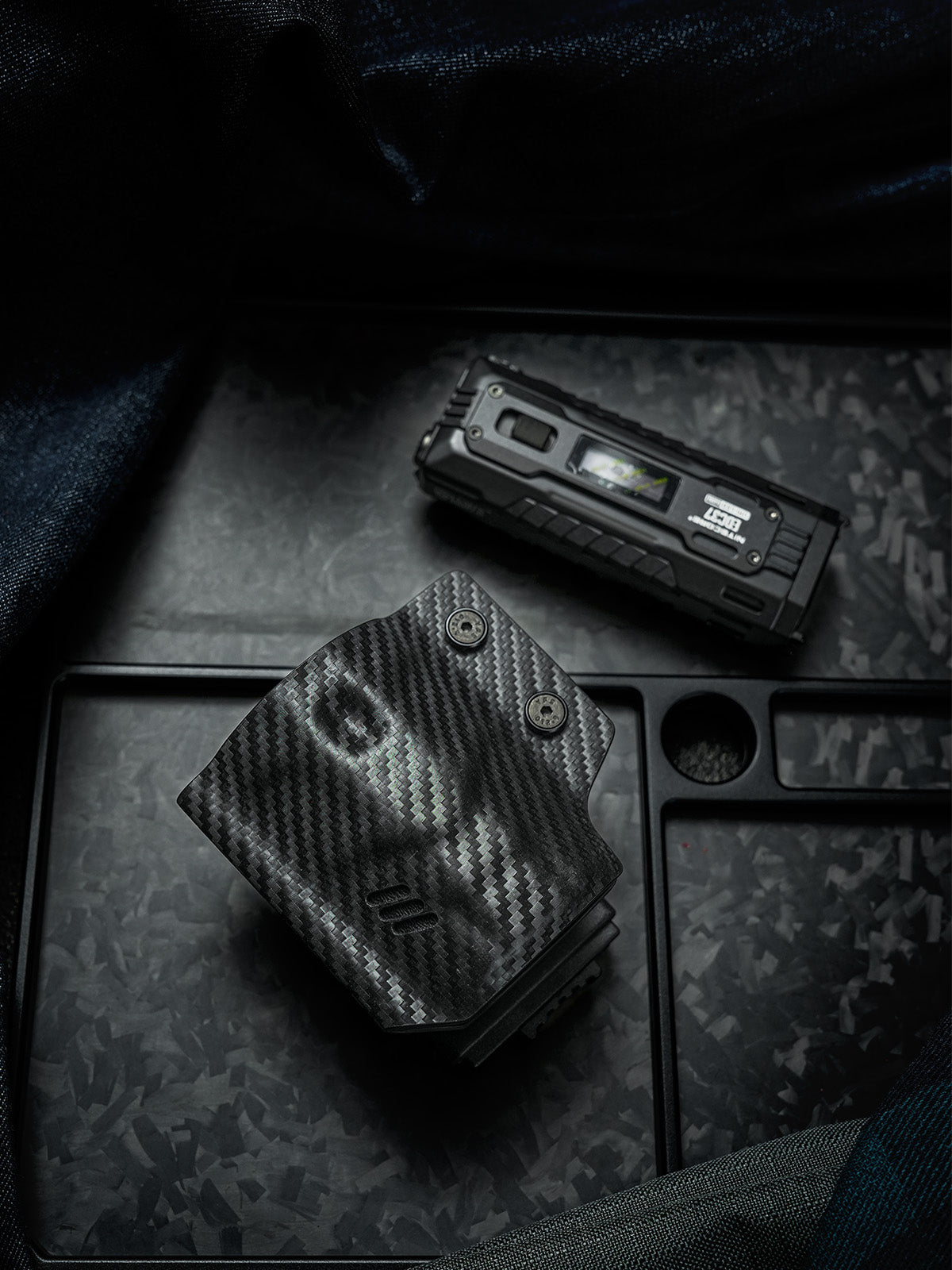 TX13 Flashlight Sheath for Nitecore EDC37 (Craftsman Handmade, ships in 30 days)