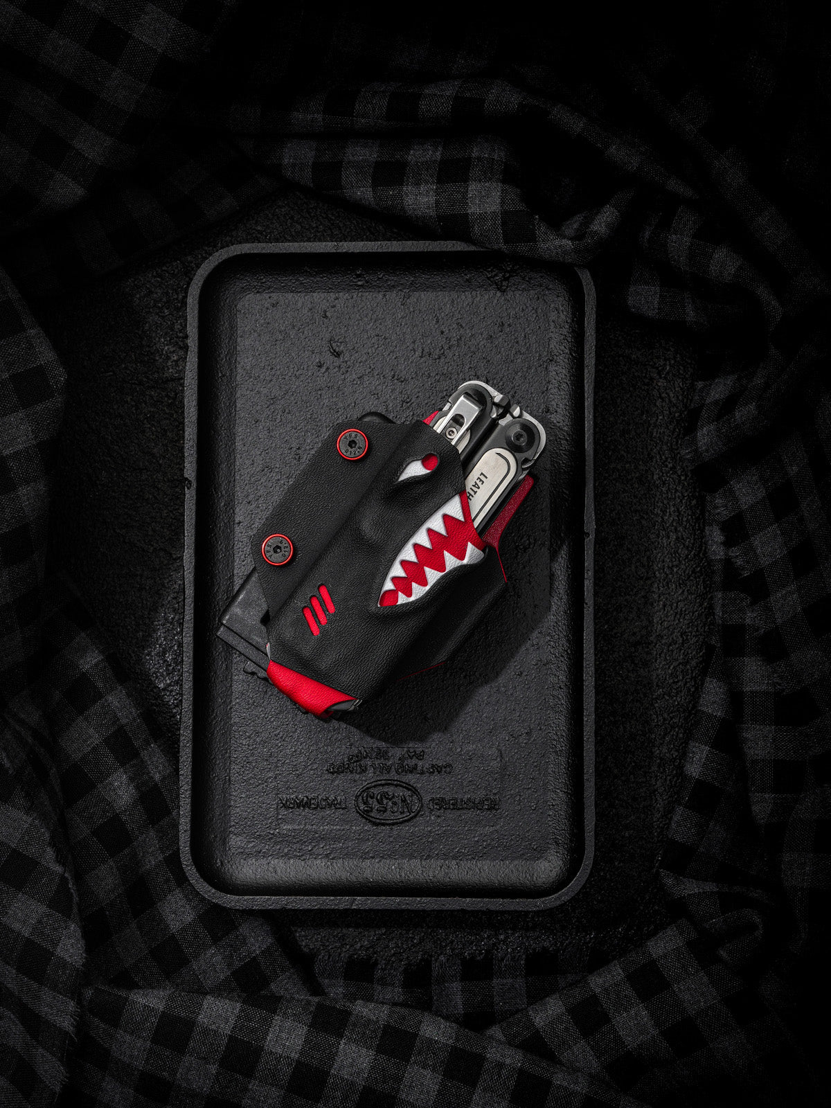 TX16 Multi-Tool Sheath for Leatherman ARC& Bit Kit Set(Craftsman Handmade, ships in 30 days)