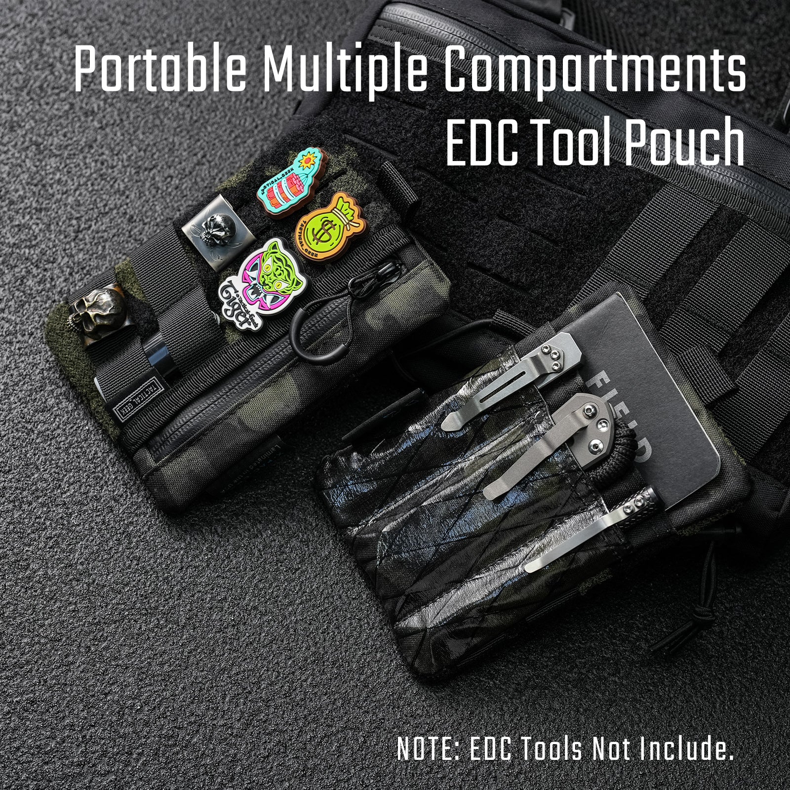 EXT12 Portable Tool Pouch (x-pac Multicam Black)