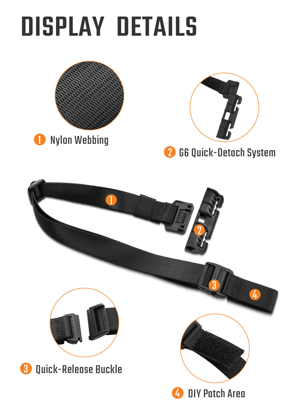 Stabilized Backpack TacticalGeek TGBelt7 Backpack Stabilization Strap