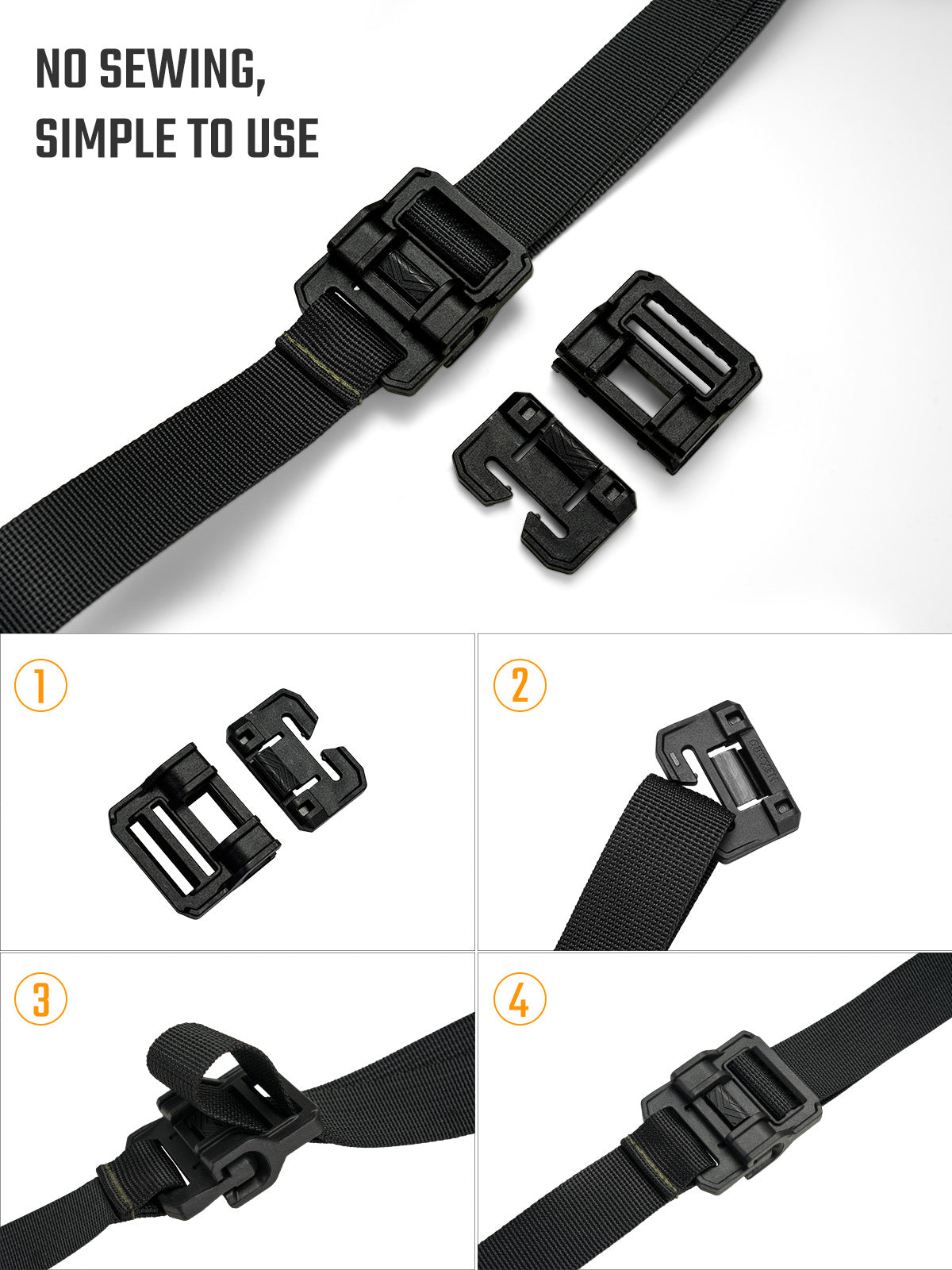 TGCode G9 Quick-Release Buckles