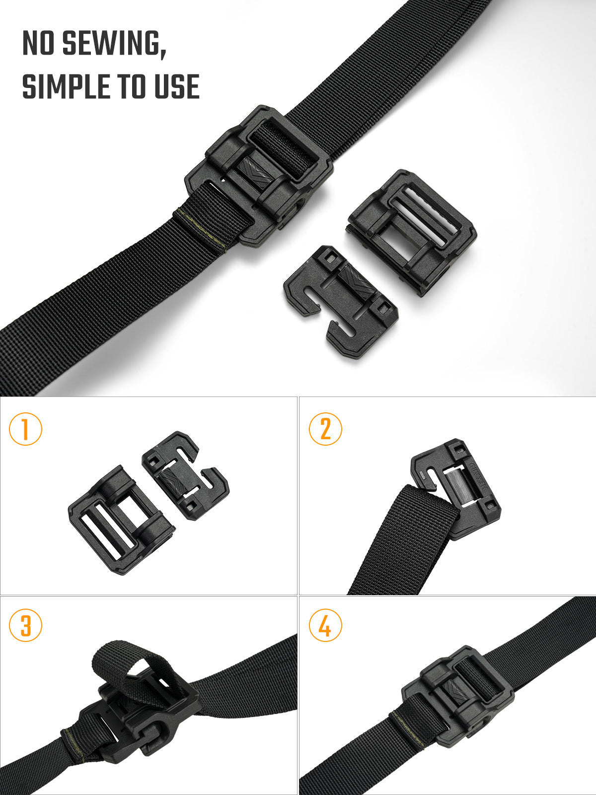 TGCode G9 Quick-Release Buckles