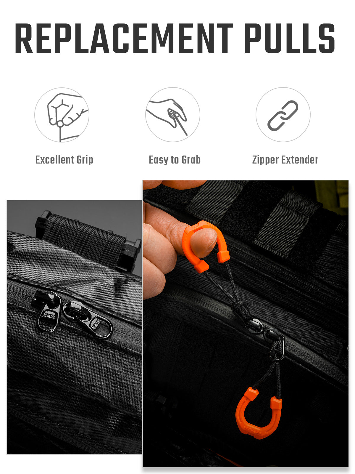 G14 Zipper Pulls（ 4 Pieces ）
