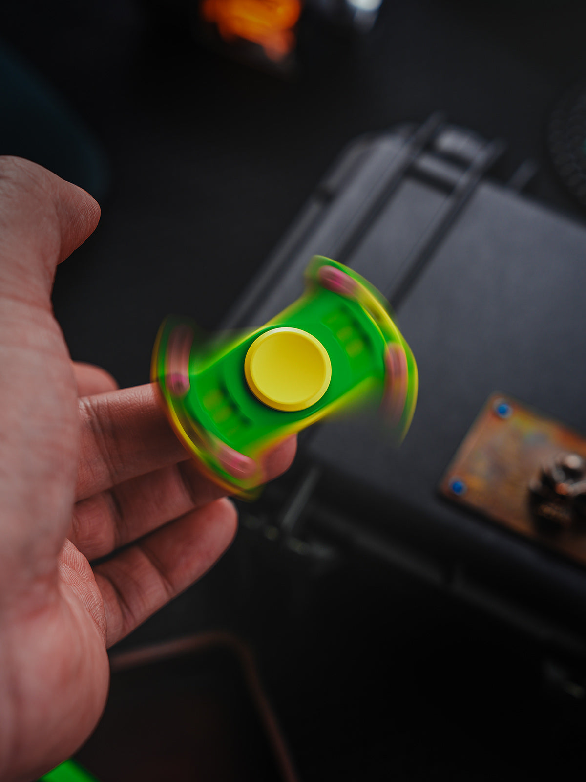 CooYoo × TACTICAL GEEK St. Patrick’s Day Edition Hammerhead Fidget Spinner
