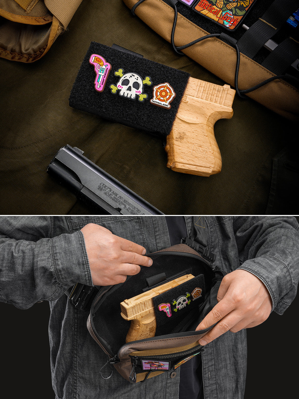 EXT18 Magnetic Tool & Card Pouch – Loop Surface