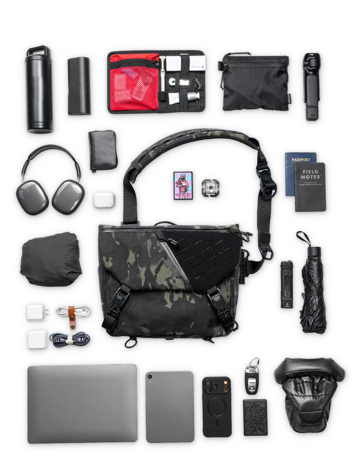 TacticalGeek Cache L7 Messenger Bag (X-PAC)
