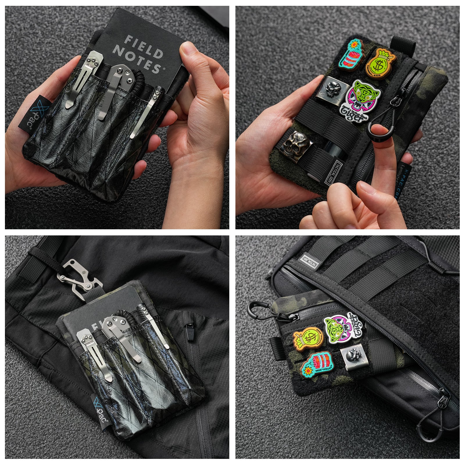 EXT12 Portable Tool Pouch (x-pac Multicam Black)