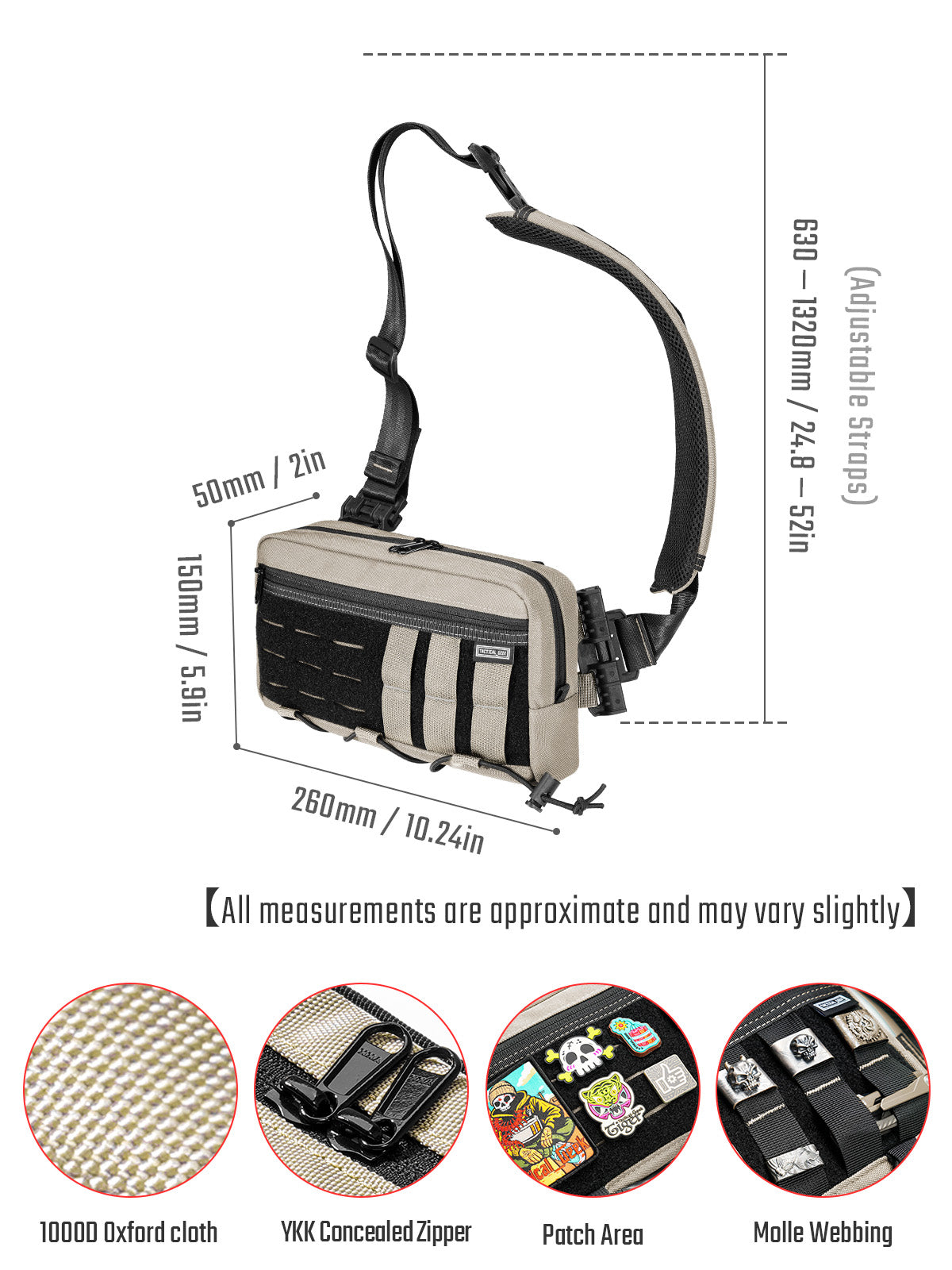 TacticalGeek Cache L3C EDC Shoulder Bag