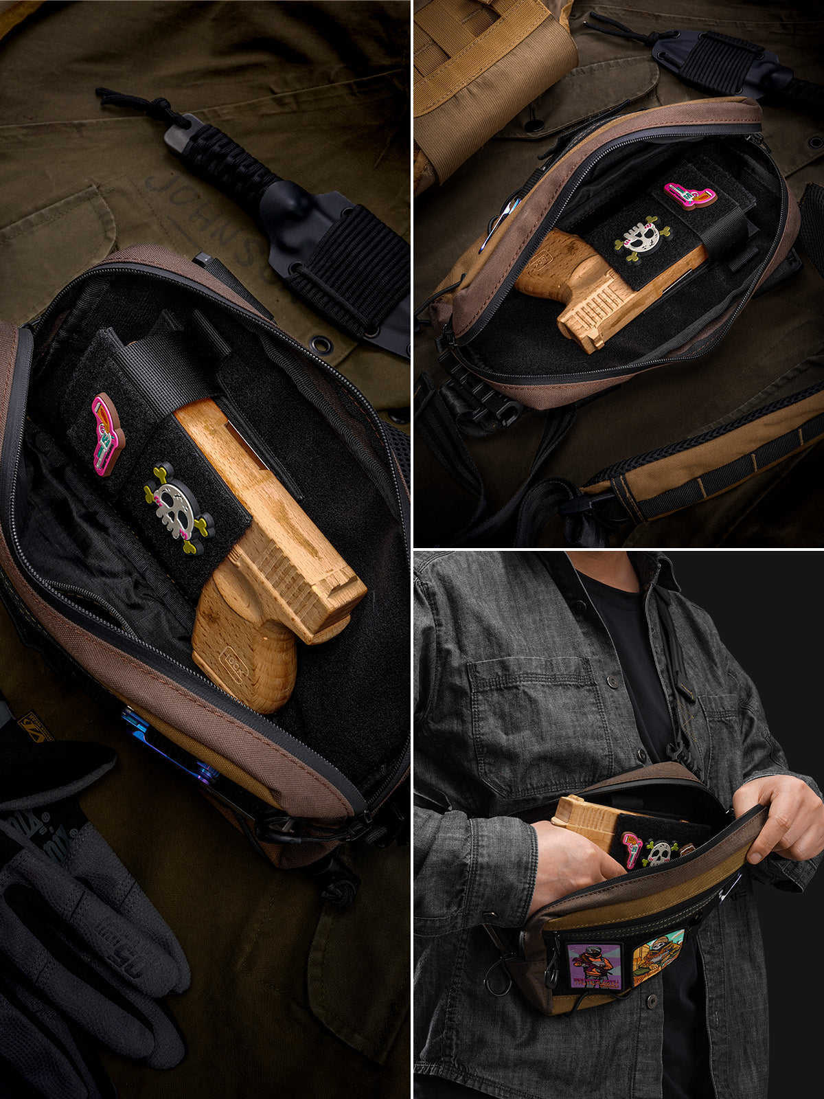 EXT18 Magnetic Tool & Card Pouch – Loop Surface