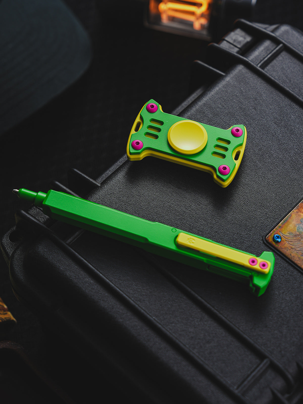CooYoo × TACTICAL GEEK St. Patrick’s Day Edition Hammerhead Fidget Spinner