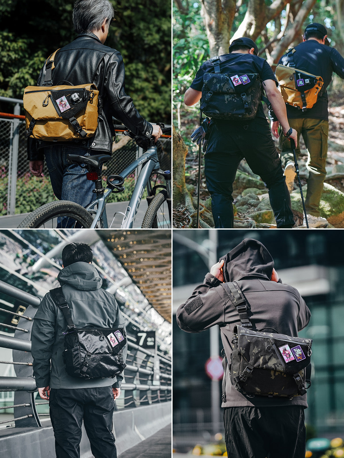 TacticalGeek Cache L7 Messenger Bag