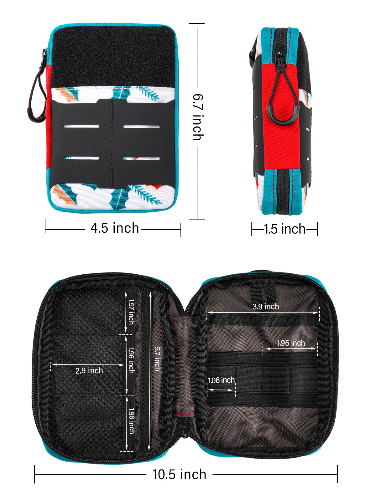 Block E 2.0 Multifunctional EDC storage pouch (Christmas Limited Edition)