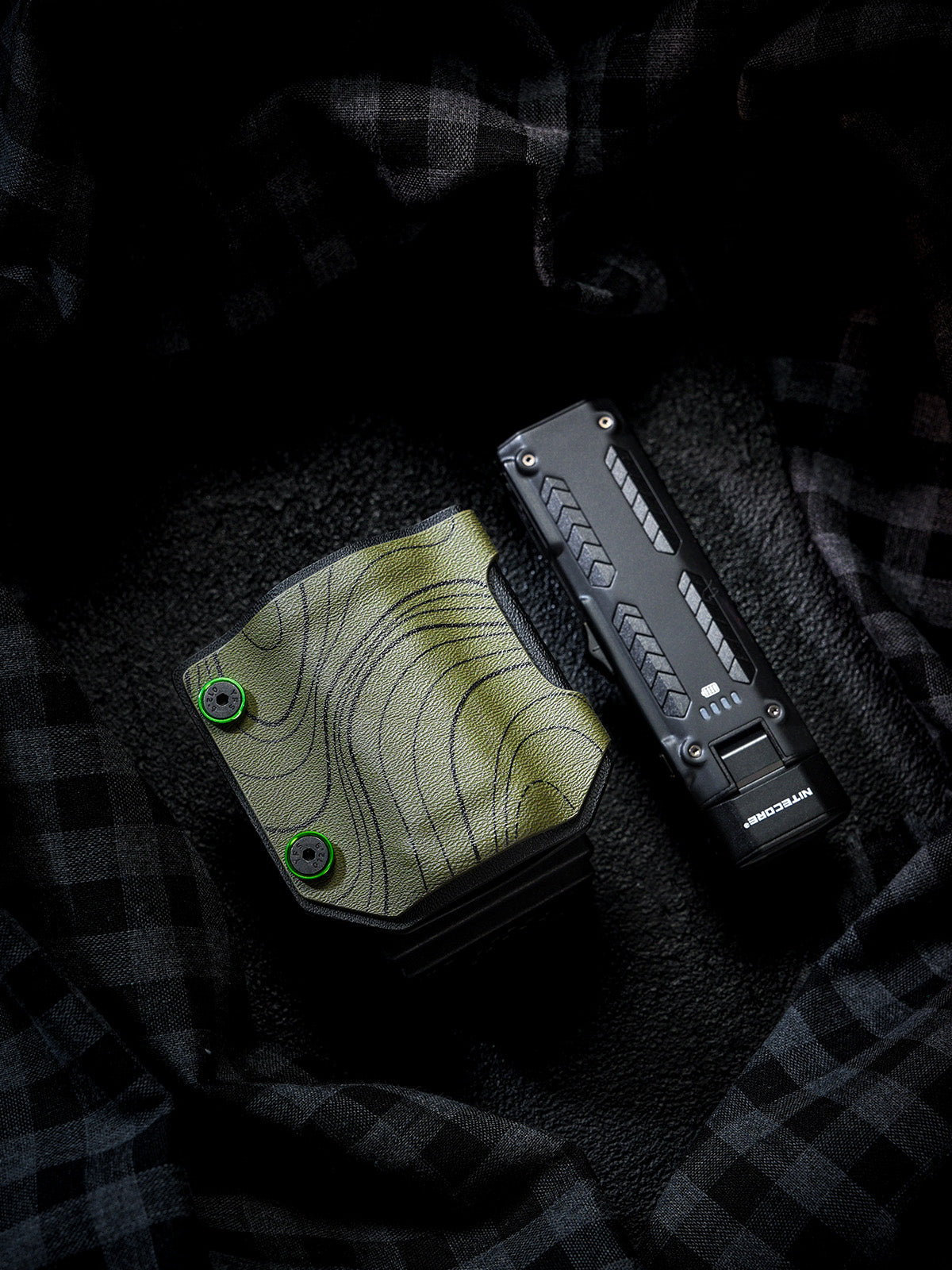 TX26 Flashlight Sheath for Nitecore EDC09(Craftsman Handmade, ships in