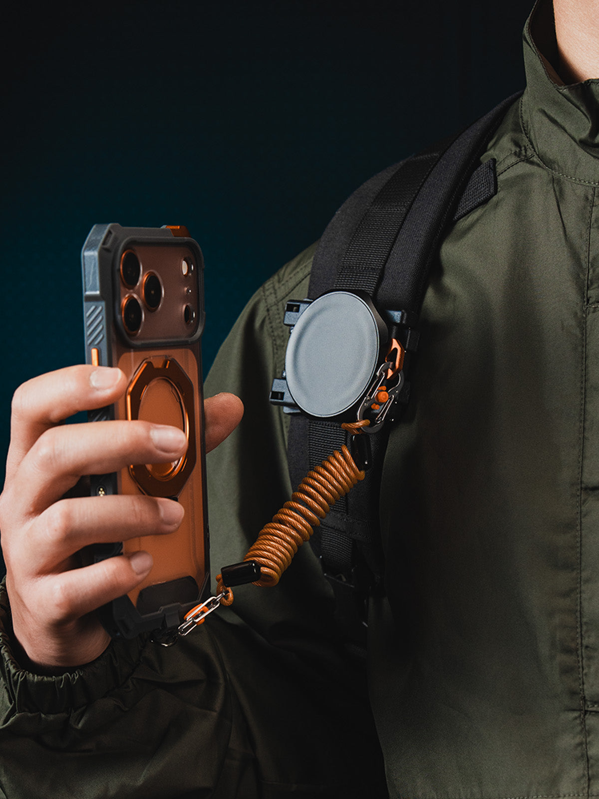 PackMag S1 Magnetic Phone Mount for Straps (Early Bird Pre-Order: Ships in 30 days)