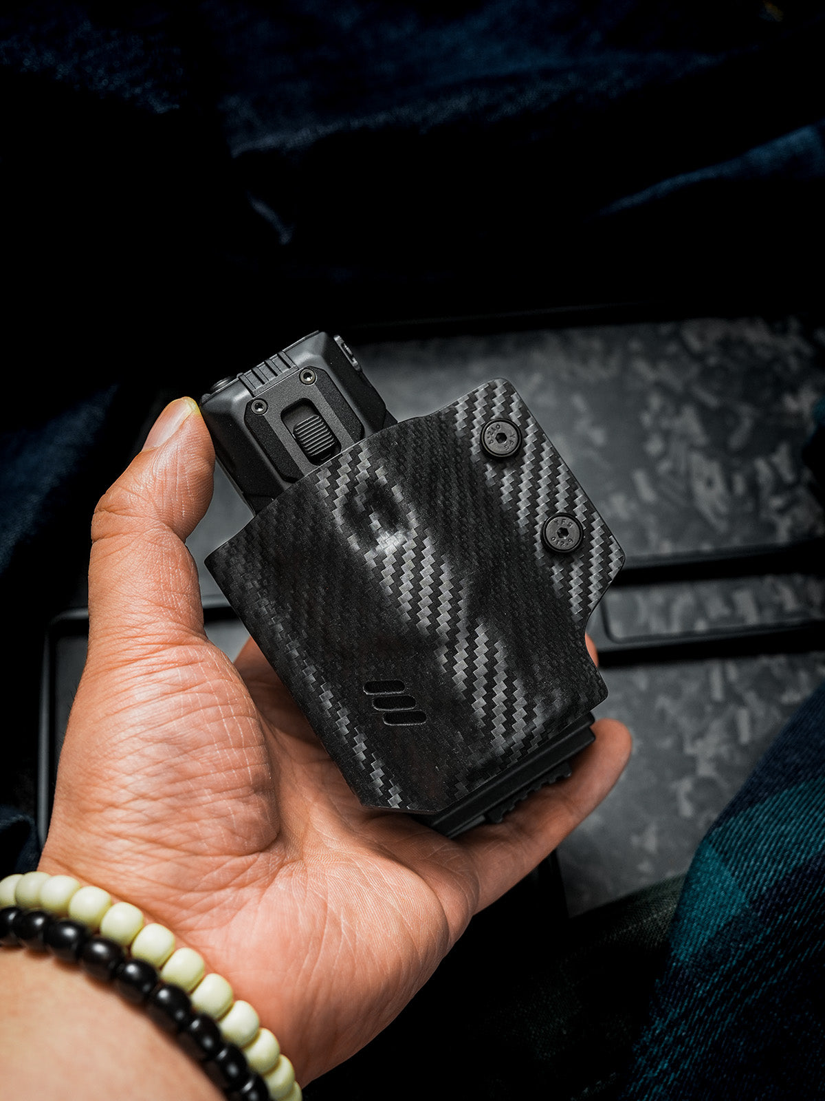 TX13 Flashlight Sheath for Nitecore EDC37 (Craftsman Handmade, ships in 30 days)