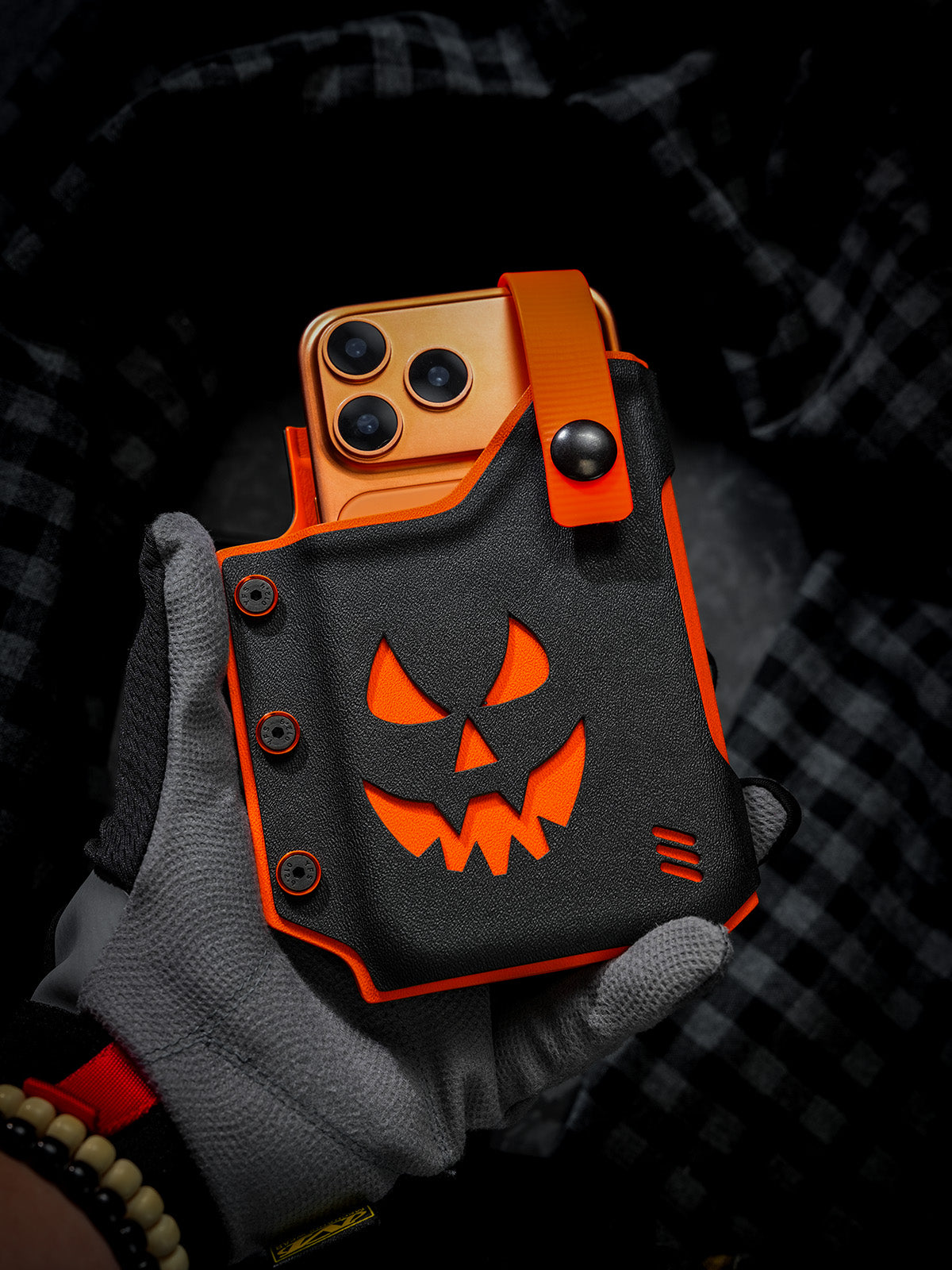 Pumpkin Slash Phone Case for iPhone 17 Pro & iPhone 17 Pro Max (Unique item）