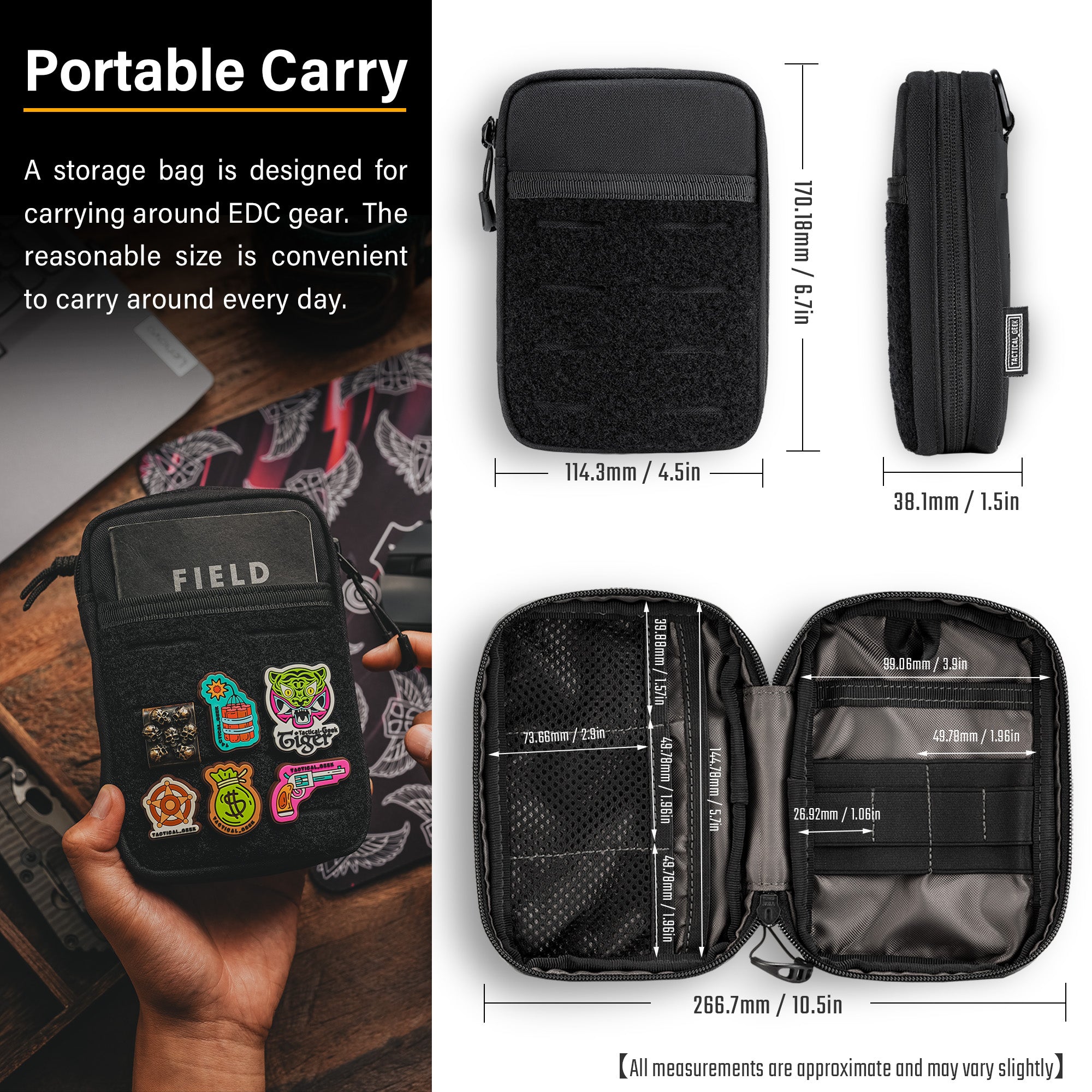 Block E3.0 Portable Tool Pouch