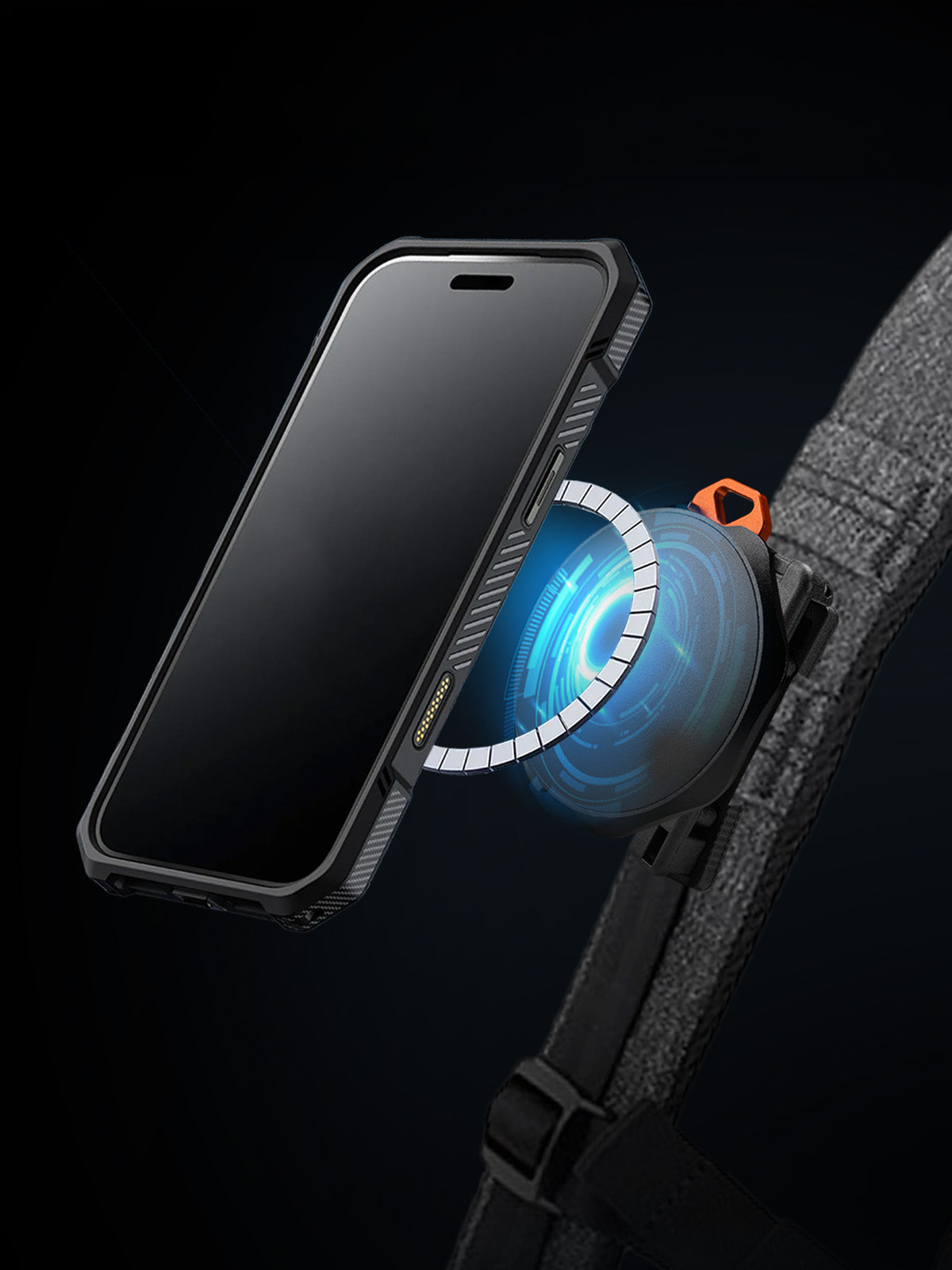 PackMag S1 Magnetic Phone Mount for Straps (Early Bird Pre-Order: Ships in 30 days)