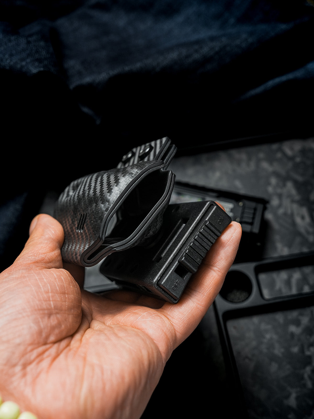 TX13 Flashlight Sheath for Nitecore EDC37 (Craftsman Handmade, ships in 30 days)