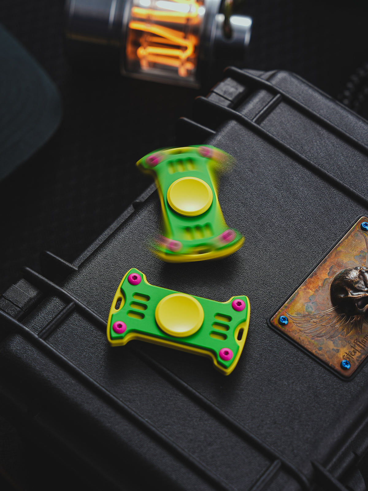 CooYoo × TACTICAL GEEK St. Patrick’s Day Edition Hammerhead Fidget Spinner