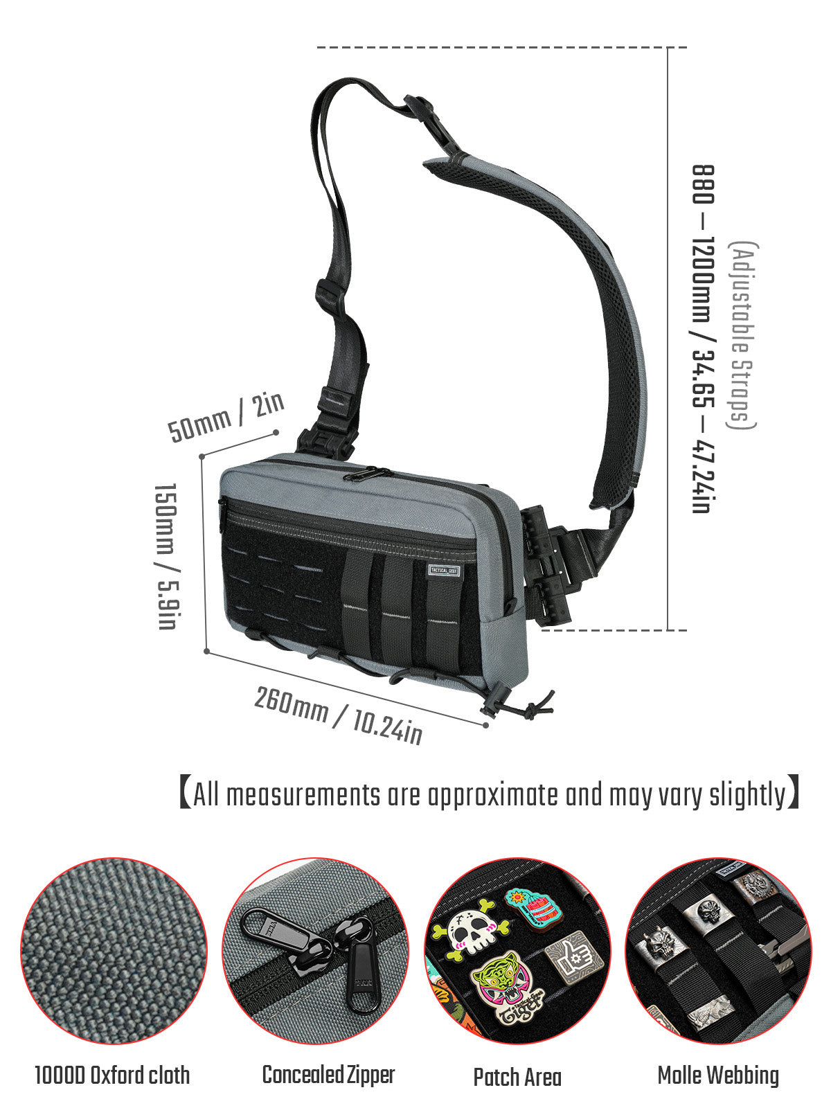 Cache L3C EDC Shoulder Bag