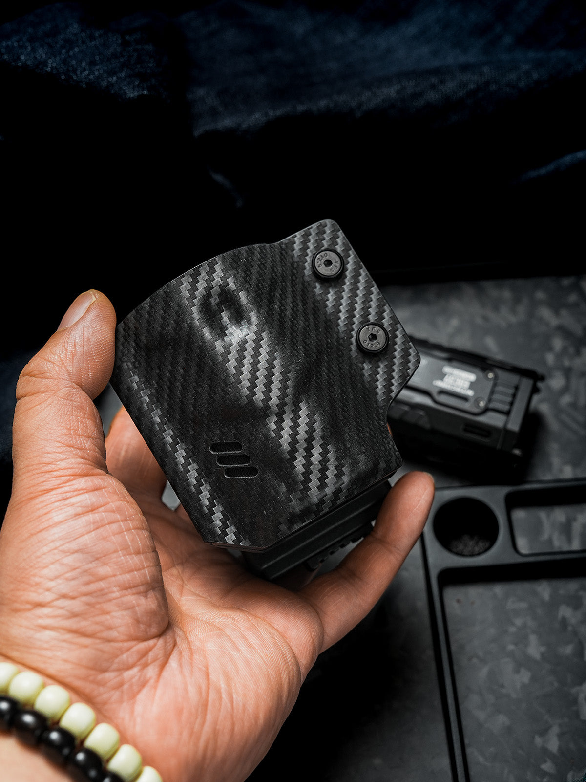 TX13 Flashlight Sheath for Nitecore EDC37 (Craftsman Handmade, ships in 30 days)