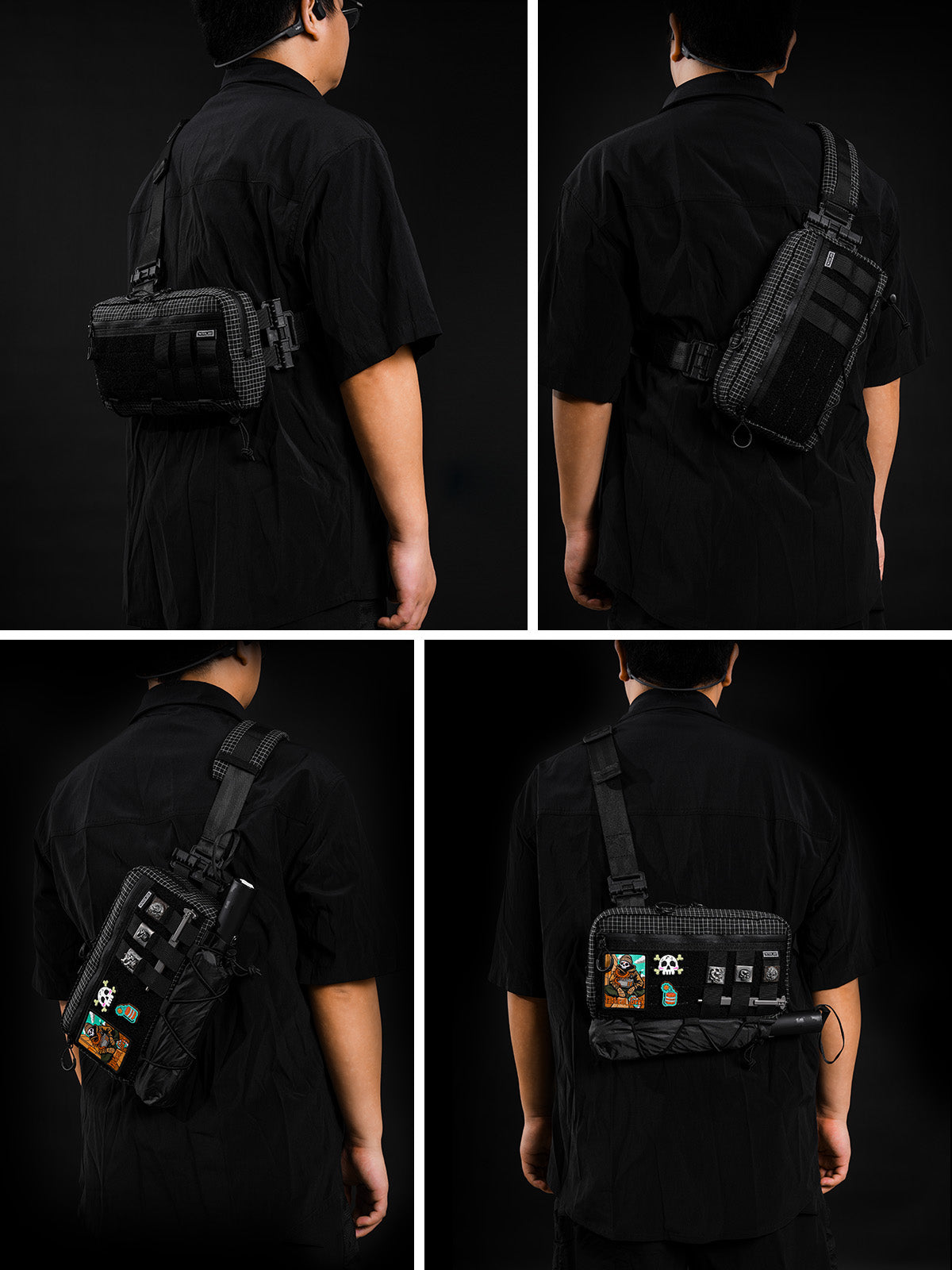 キャッシュ L3 EDC ショルダーバッグ （ブラック）