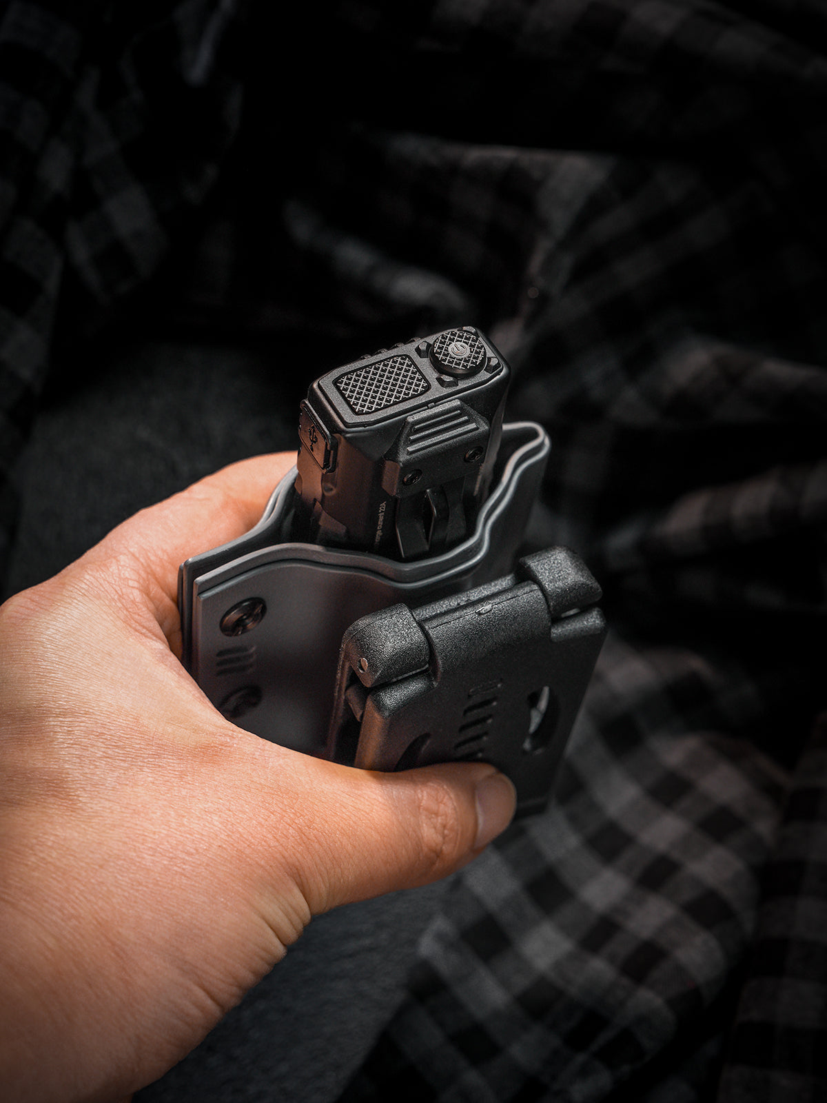 TX13 Flashlight Sheath for Nitecore EDC37 (Craftsman Handmade, ships in 30 days)