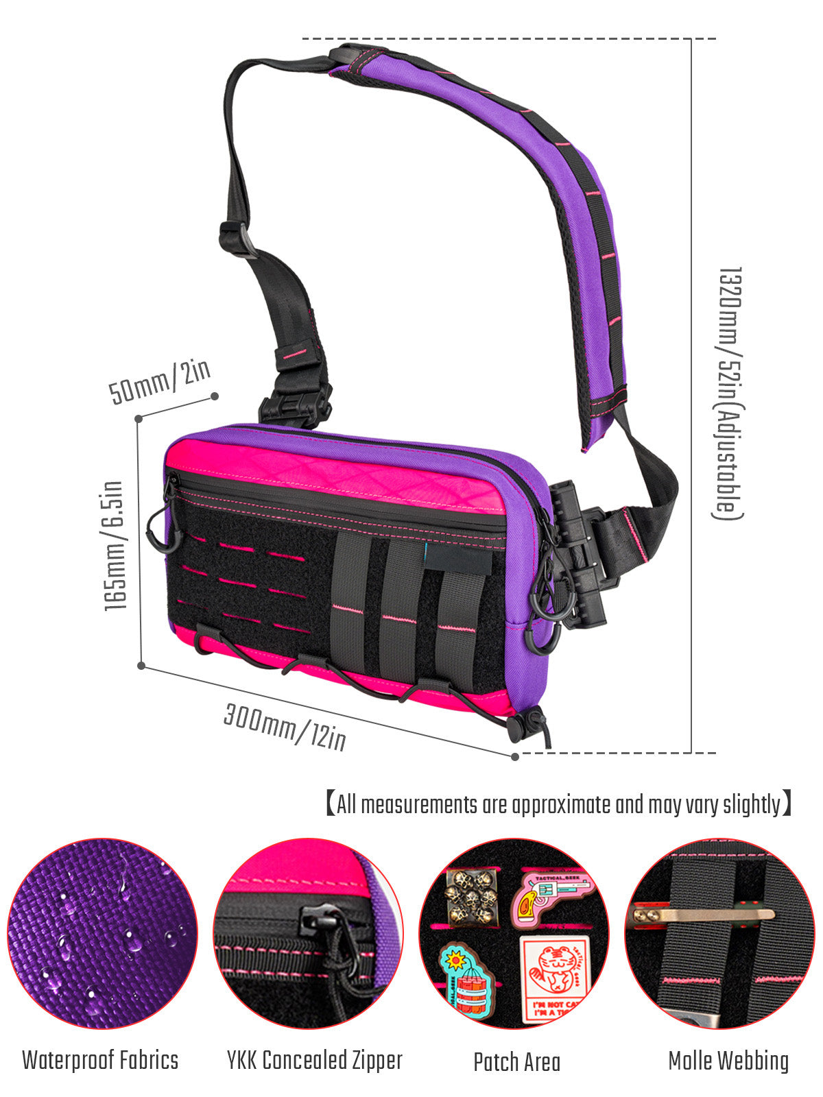 キャッシュ L3 EDC ショルダーバッグ （X-Pac ブラック）