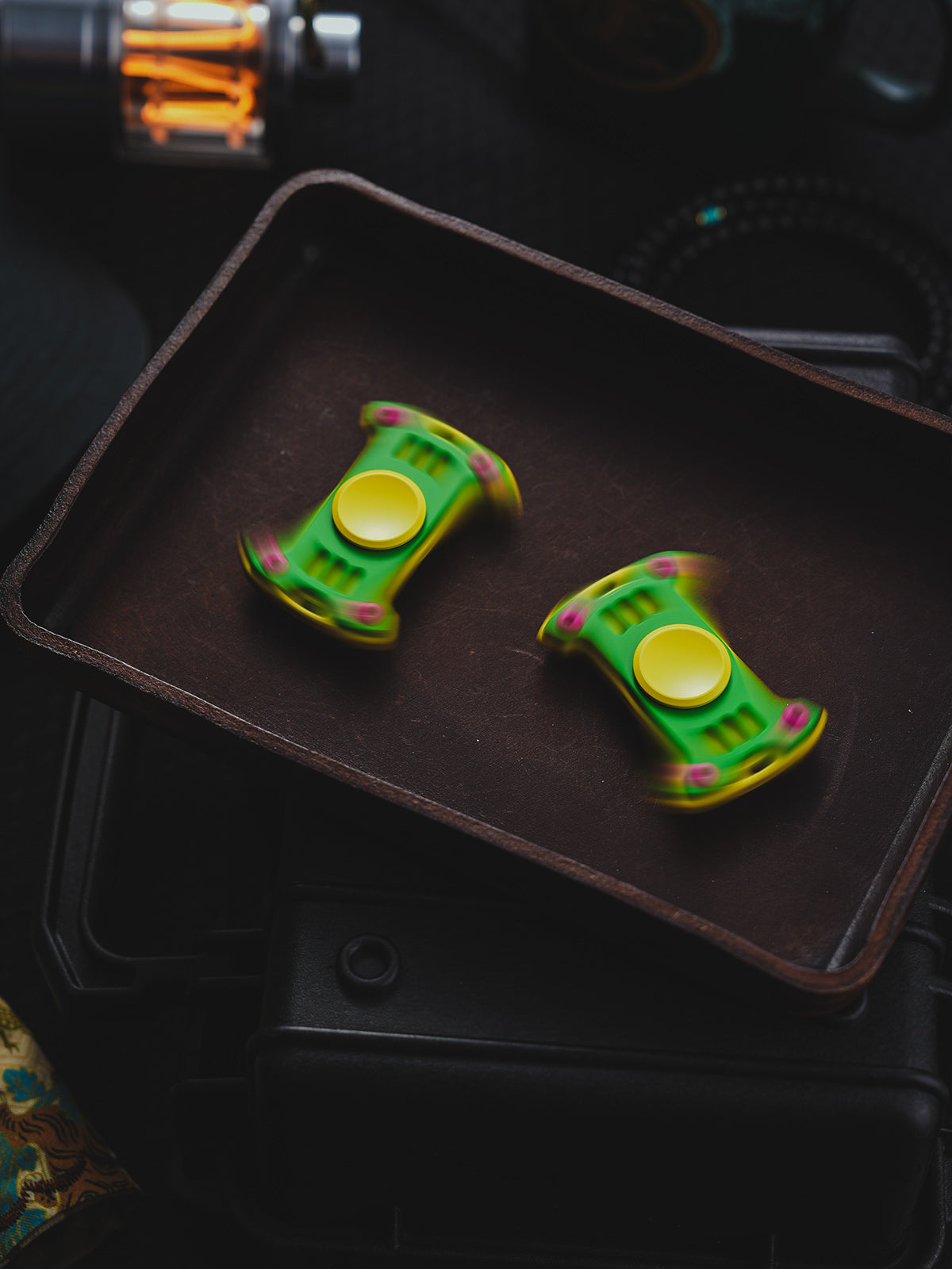 CooYoo × TACTICAL GEEK St. Patrick’s Day Edition Hammerhead Fidget Spinner
